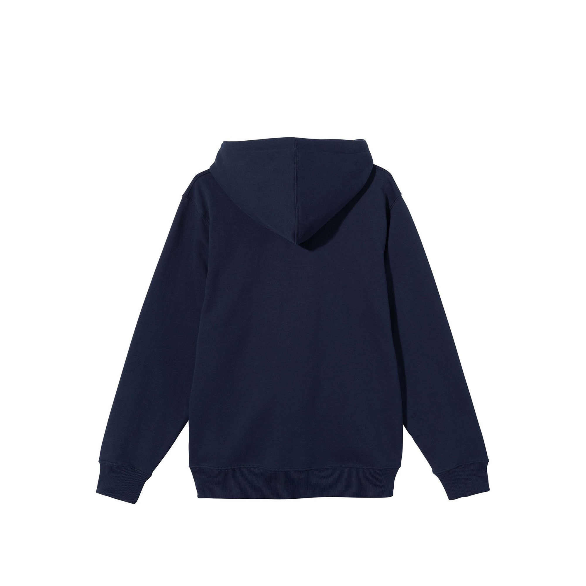 Stussy Mens Basic Stussy App Navy Hoodie