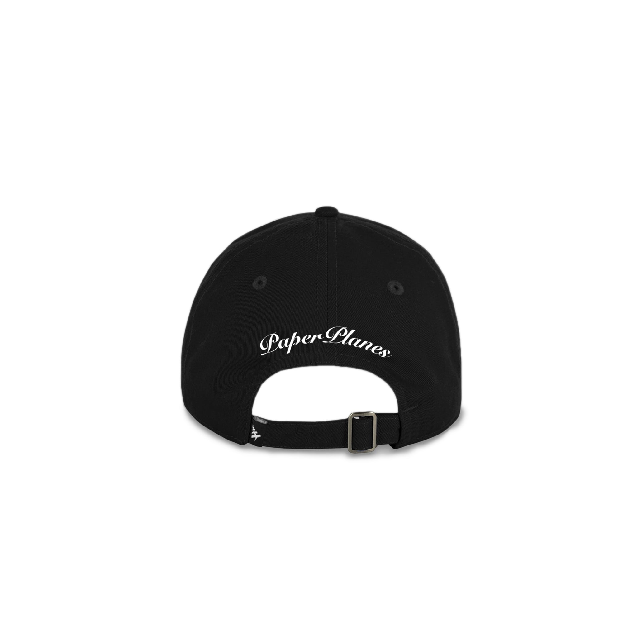 Paper Planes Overdyed Dad Hat 'Black'
