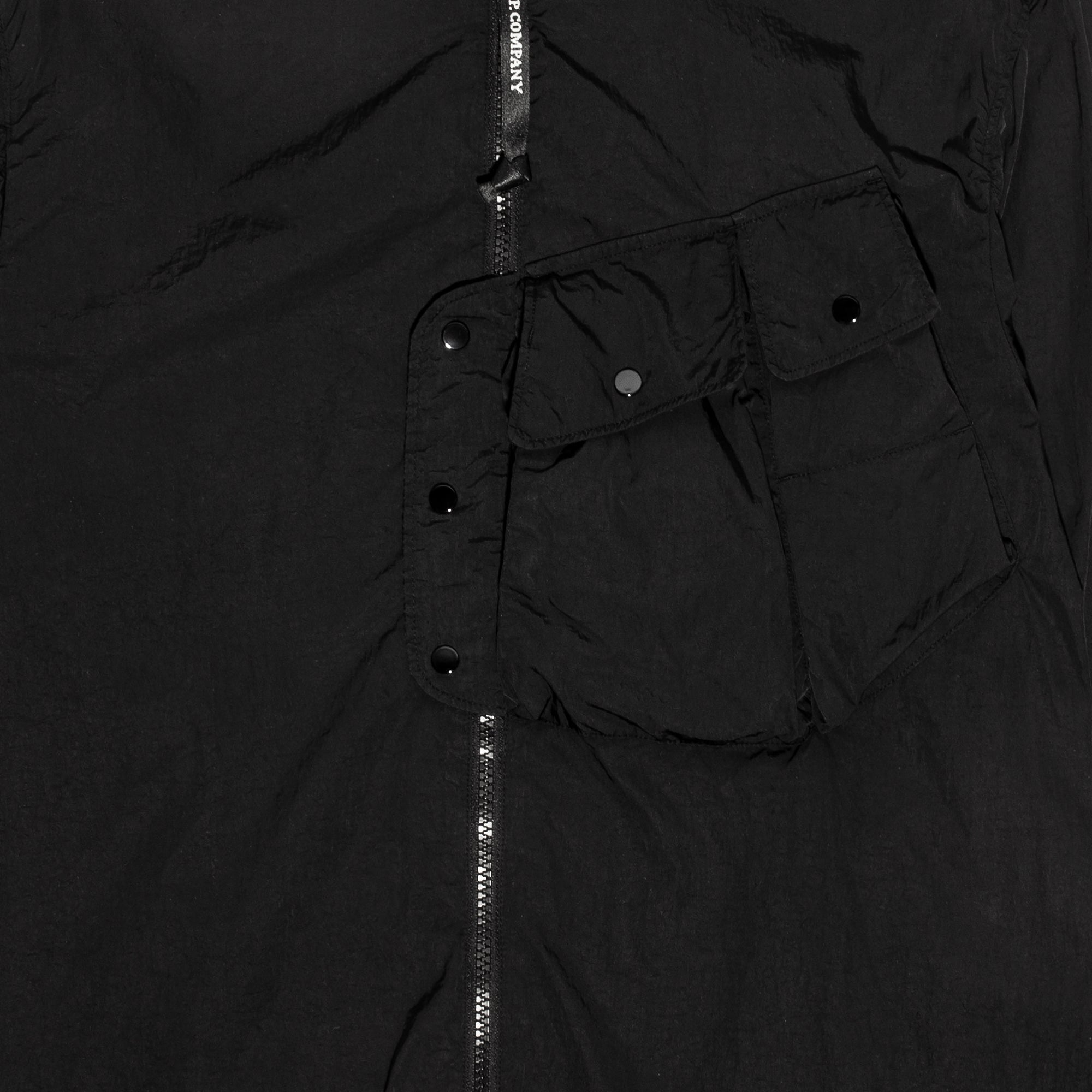C.P. Company Mens Hooded Goggle Zip Overshirt