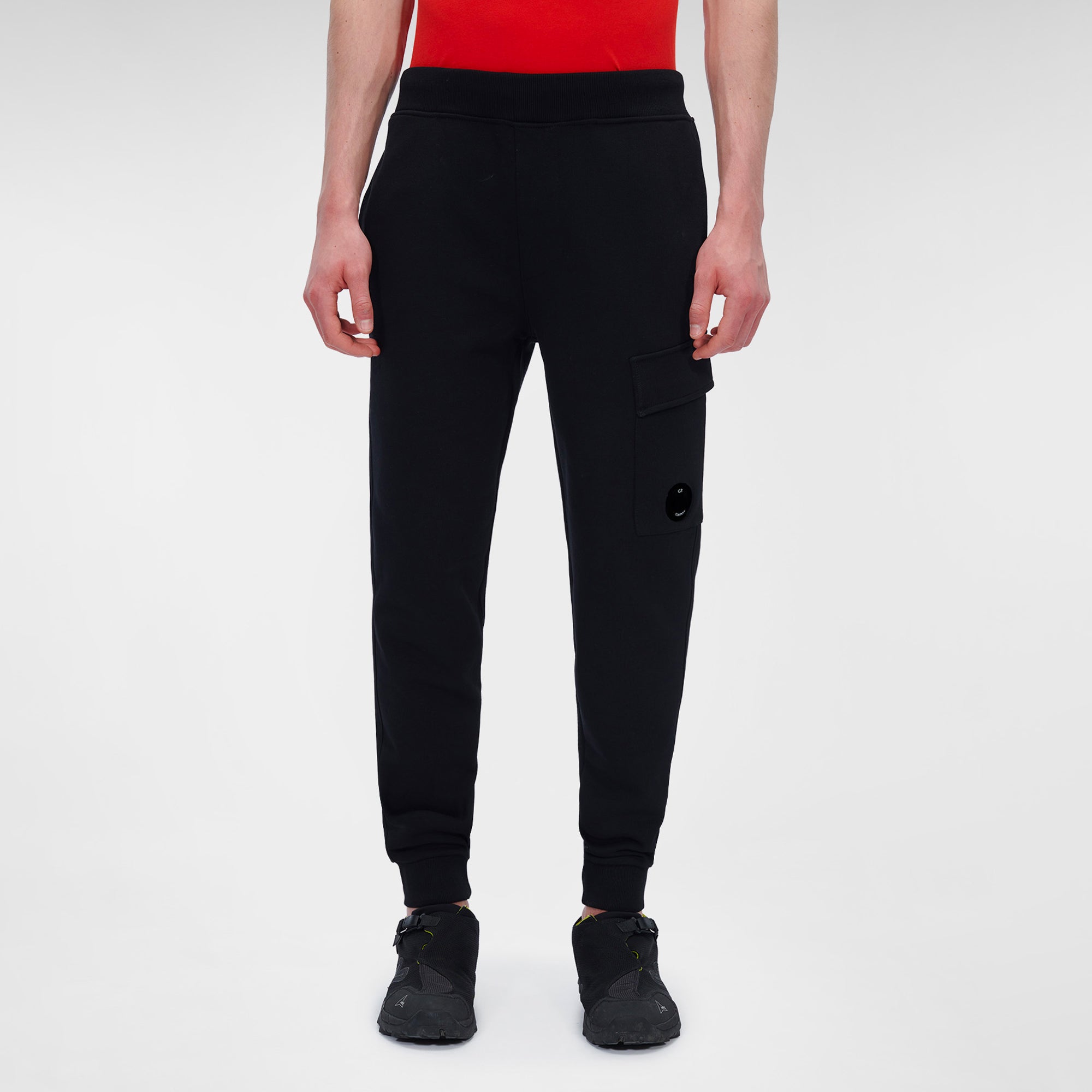 C.P. Company Mens Diagonal Raised Fleece Sweatpants