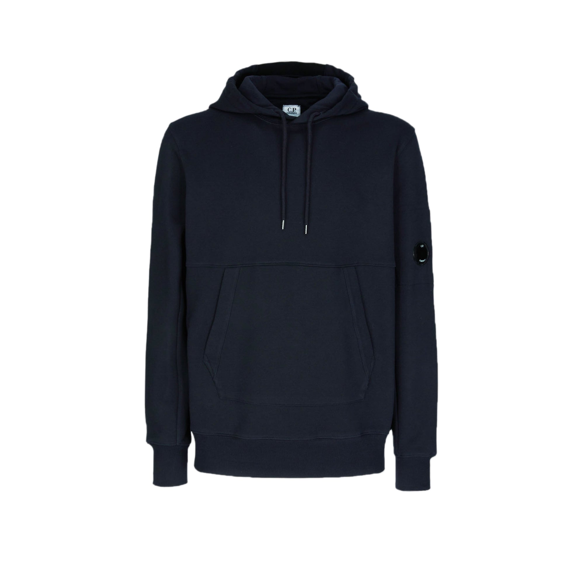 C.P. Company Mens Diagonal Raised Fleece Hoodie