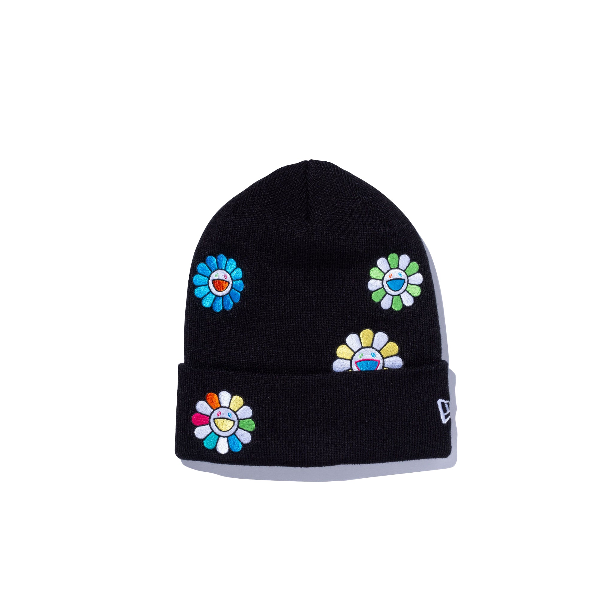 New Era x Takashi Murakami Ohana Basic Cuff Knit 'AOP Black'
