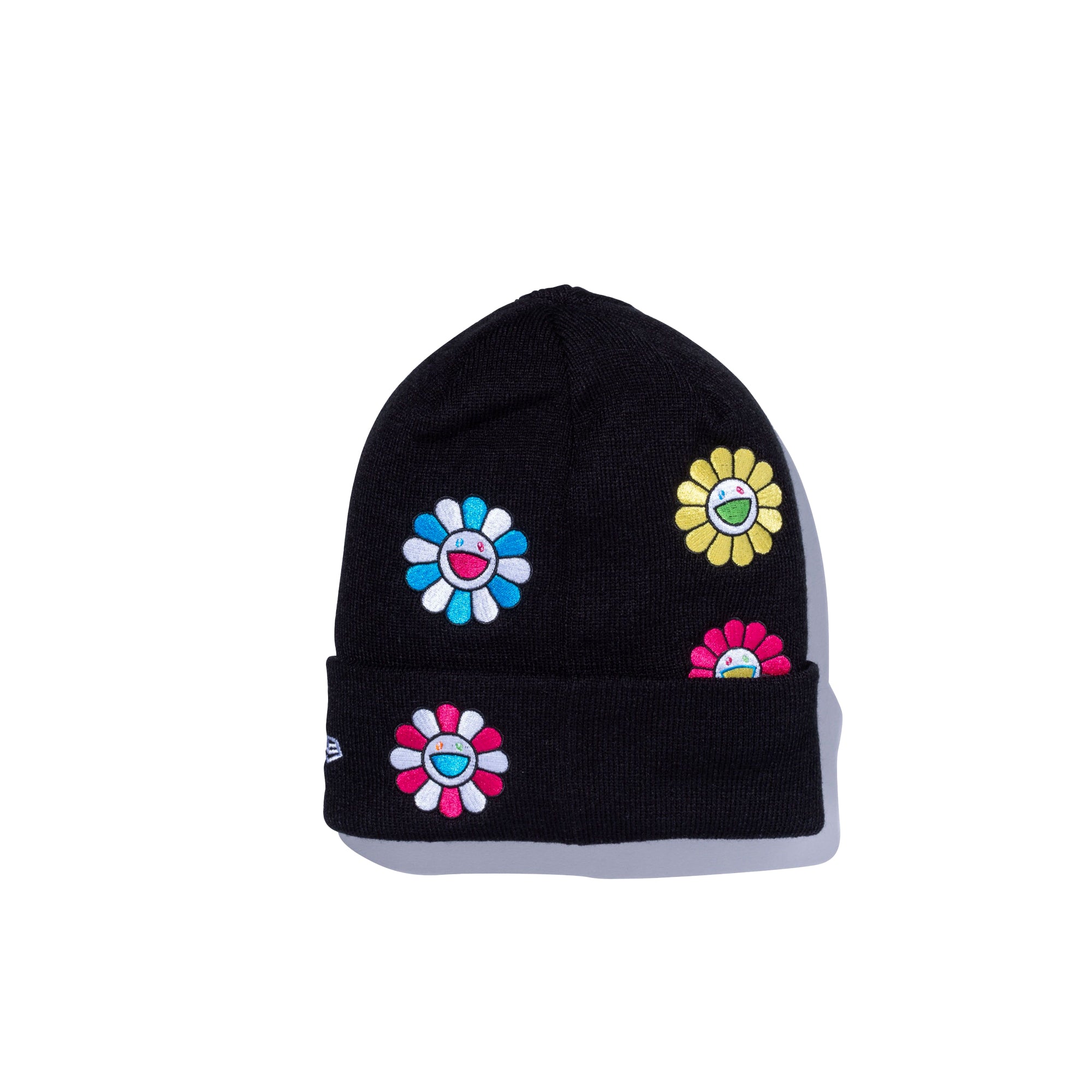 New Era x Takashi Murakami Ohana Basic Cuff Knit 'AOP Black'