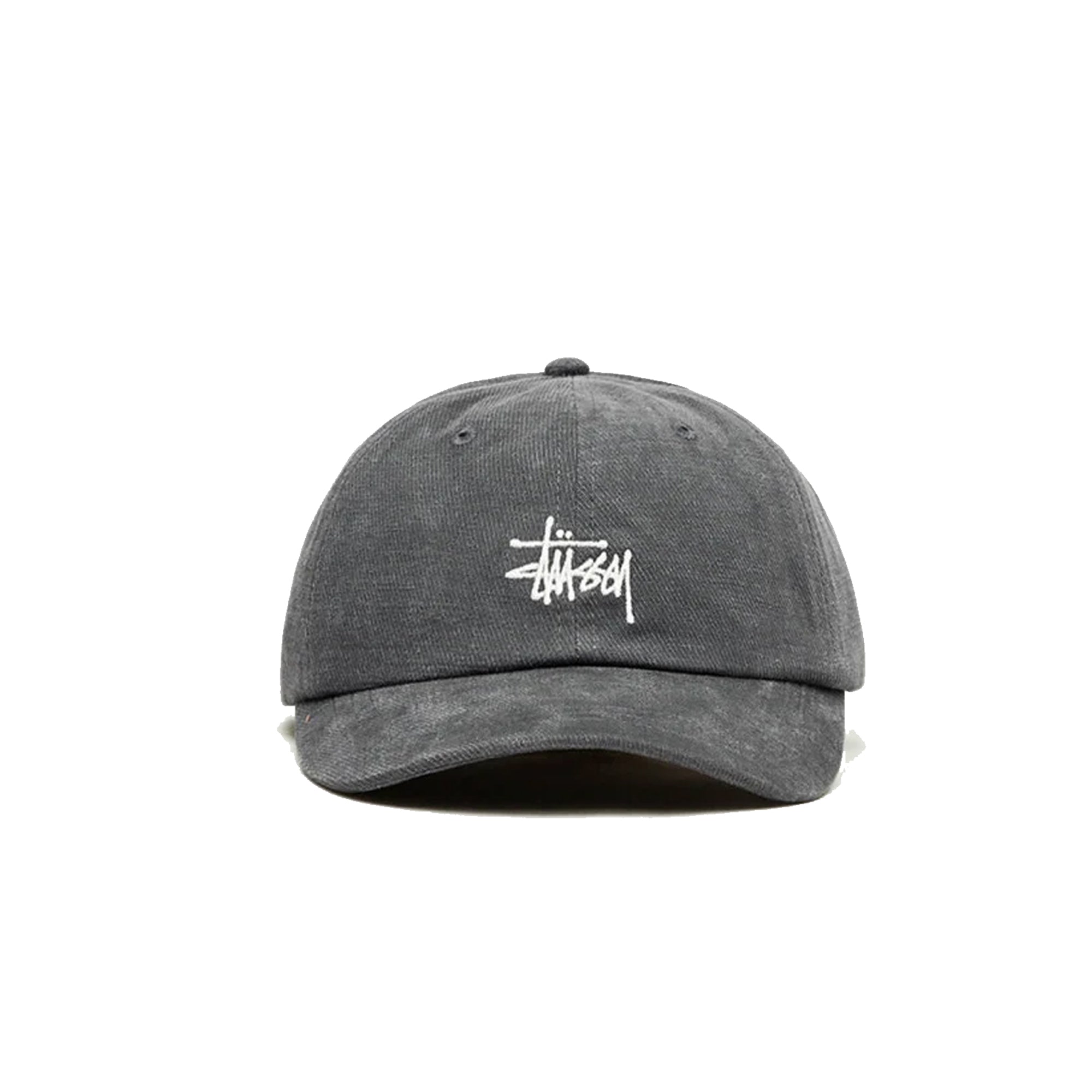 Stussy Mens Stock Low Pro Cap 'Charcoal'