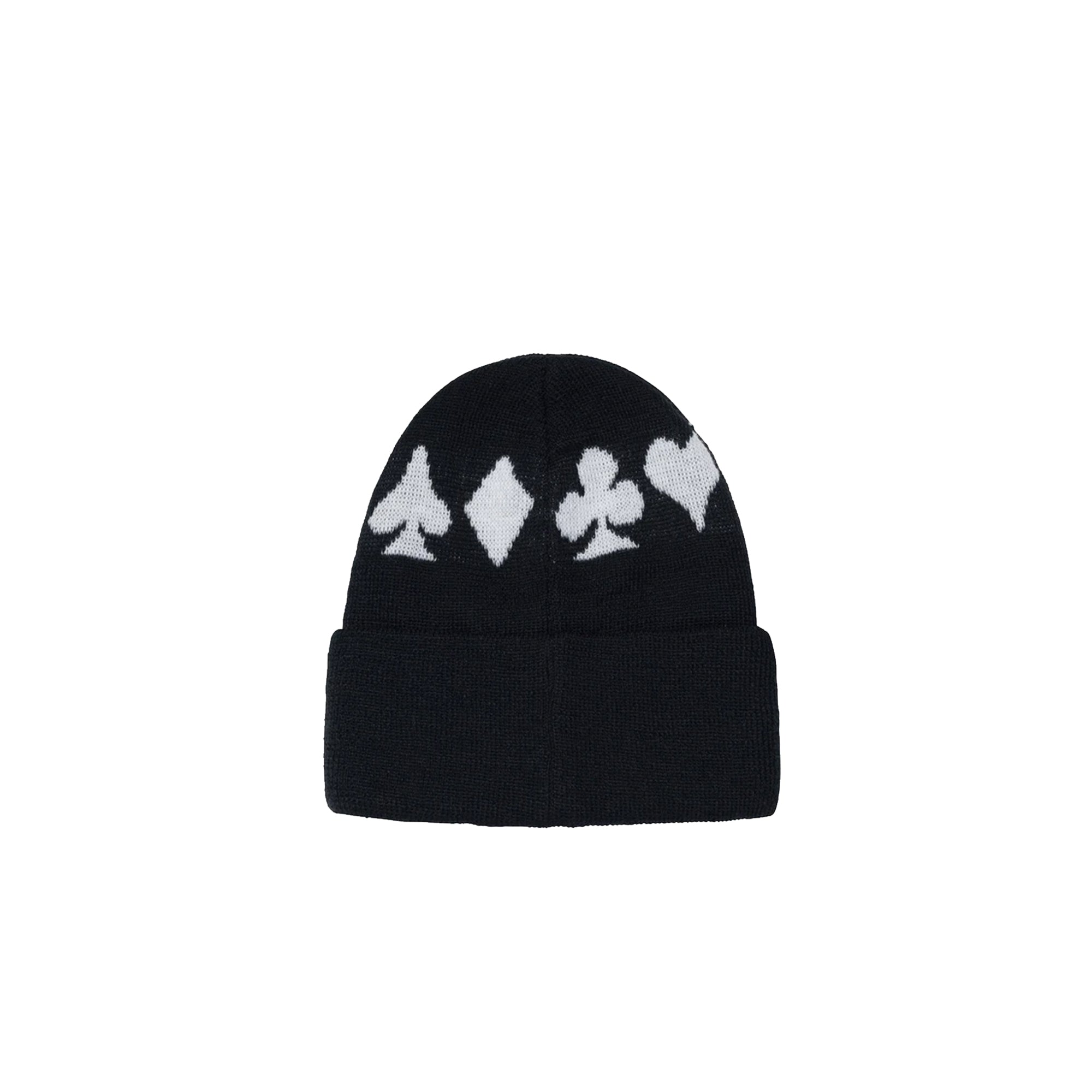 Stussy Mens Full Suit Jacquard Cuff Beanie 'Black'