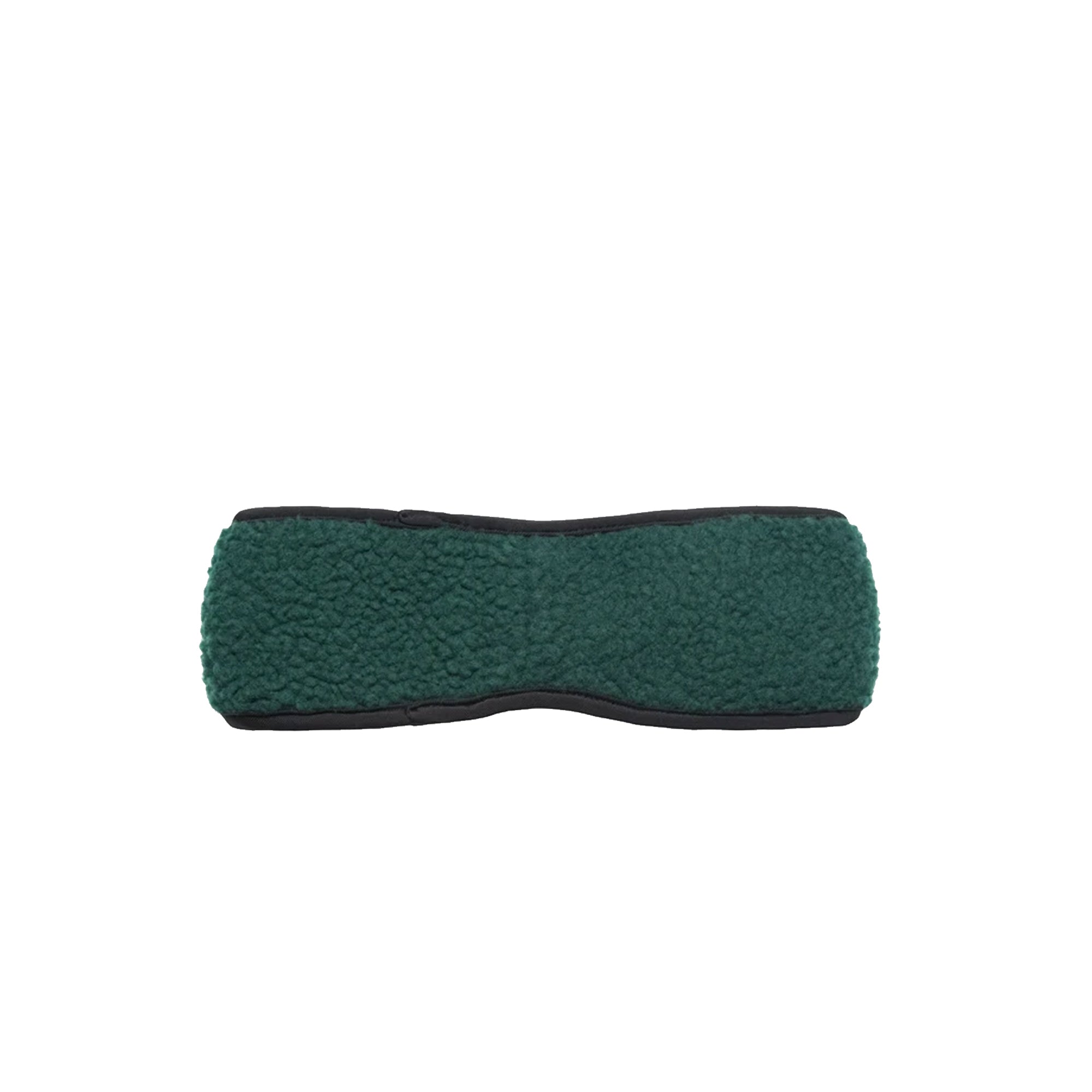 Stussy Mens Solid Plaid Fleece Headband 'Forest'
