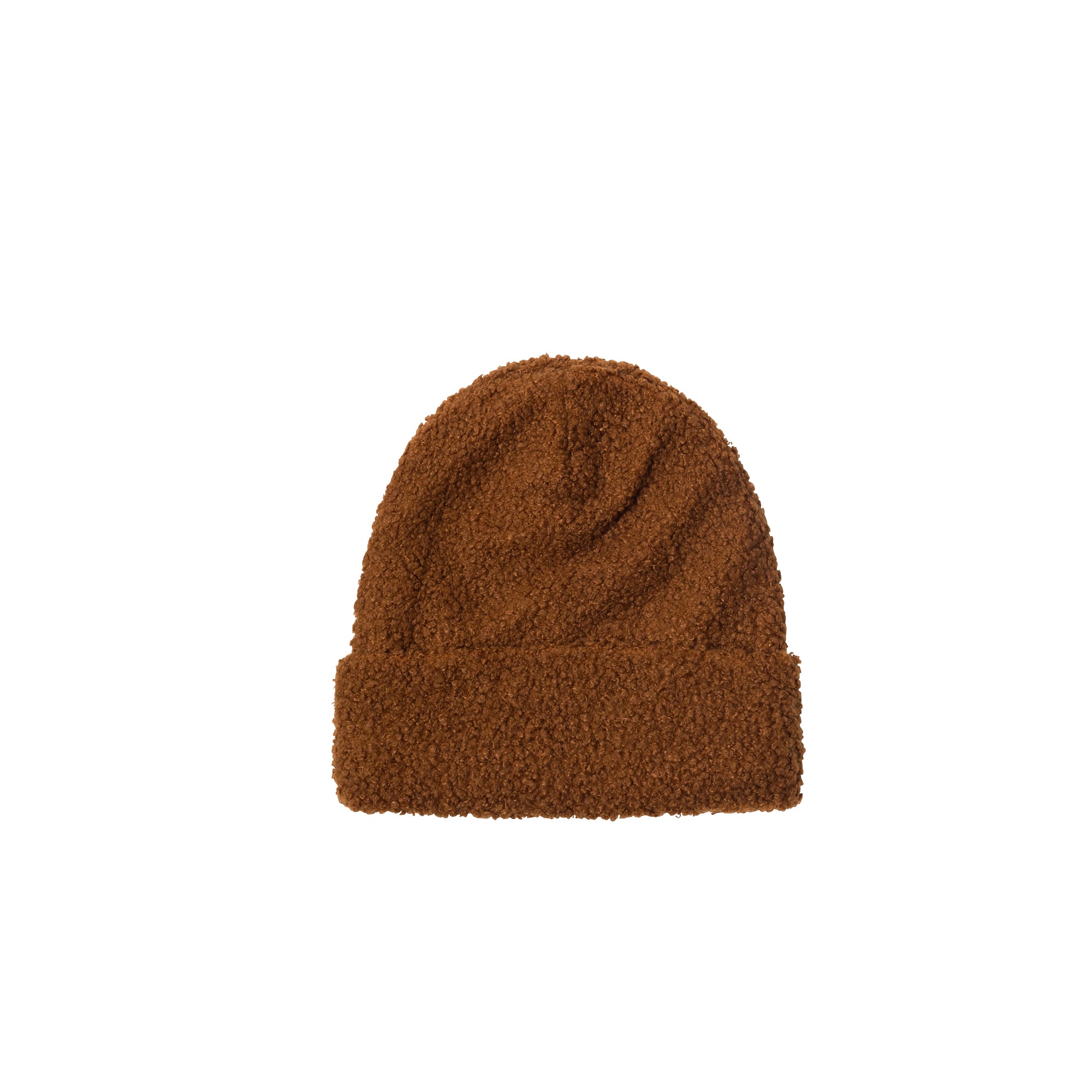 Stussy Boucle Fleece Beanie 'Brick'