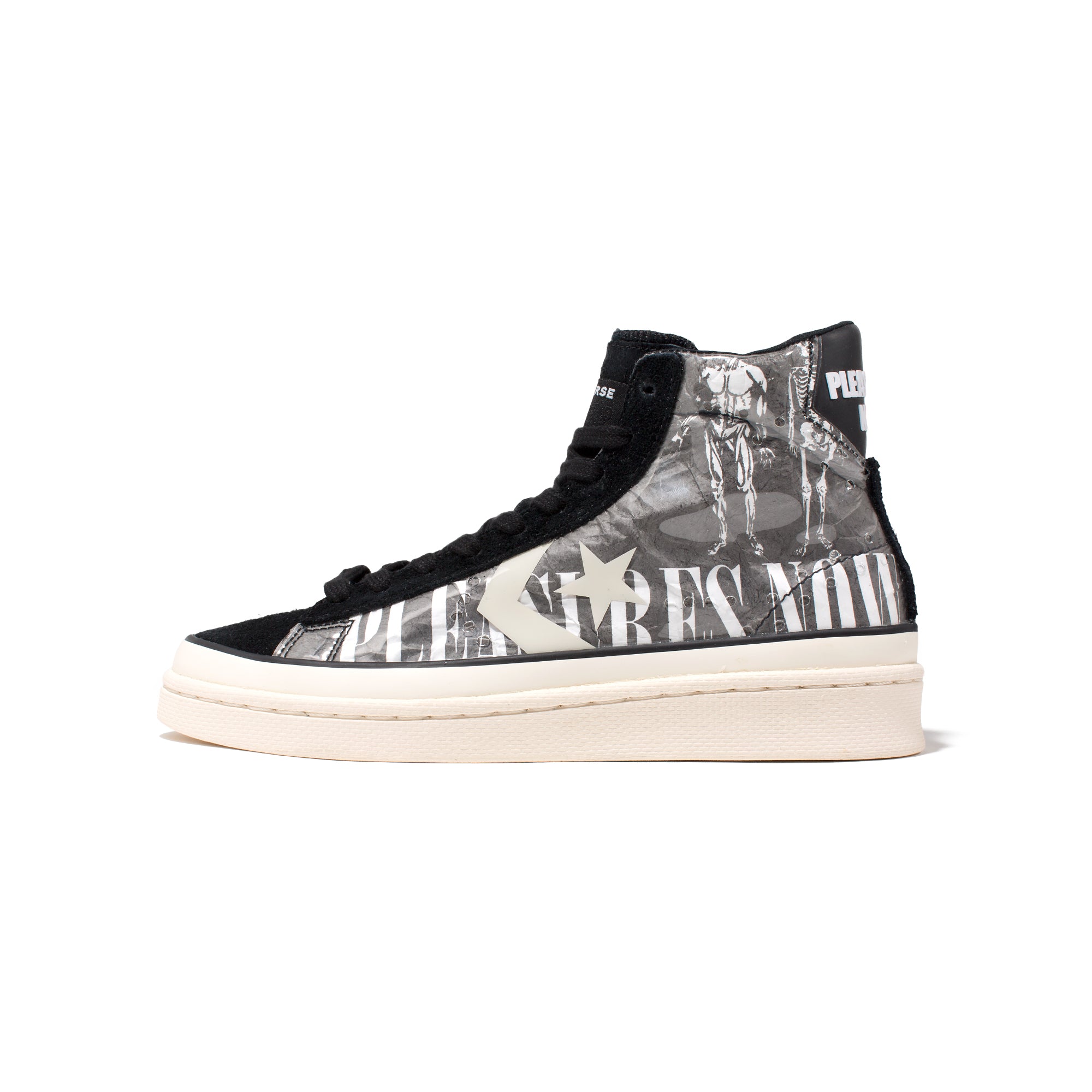 Converse x Pleasures Mens Pro Leather Mid Shoes