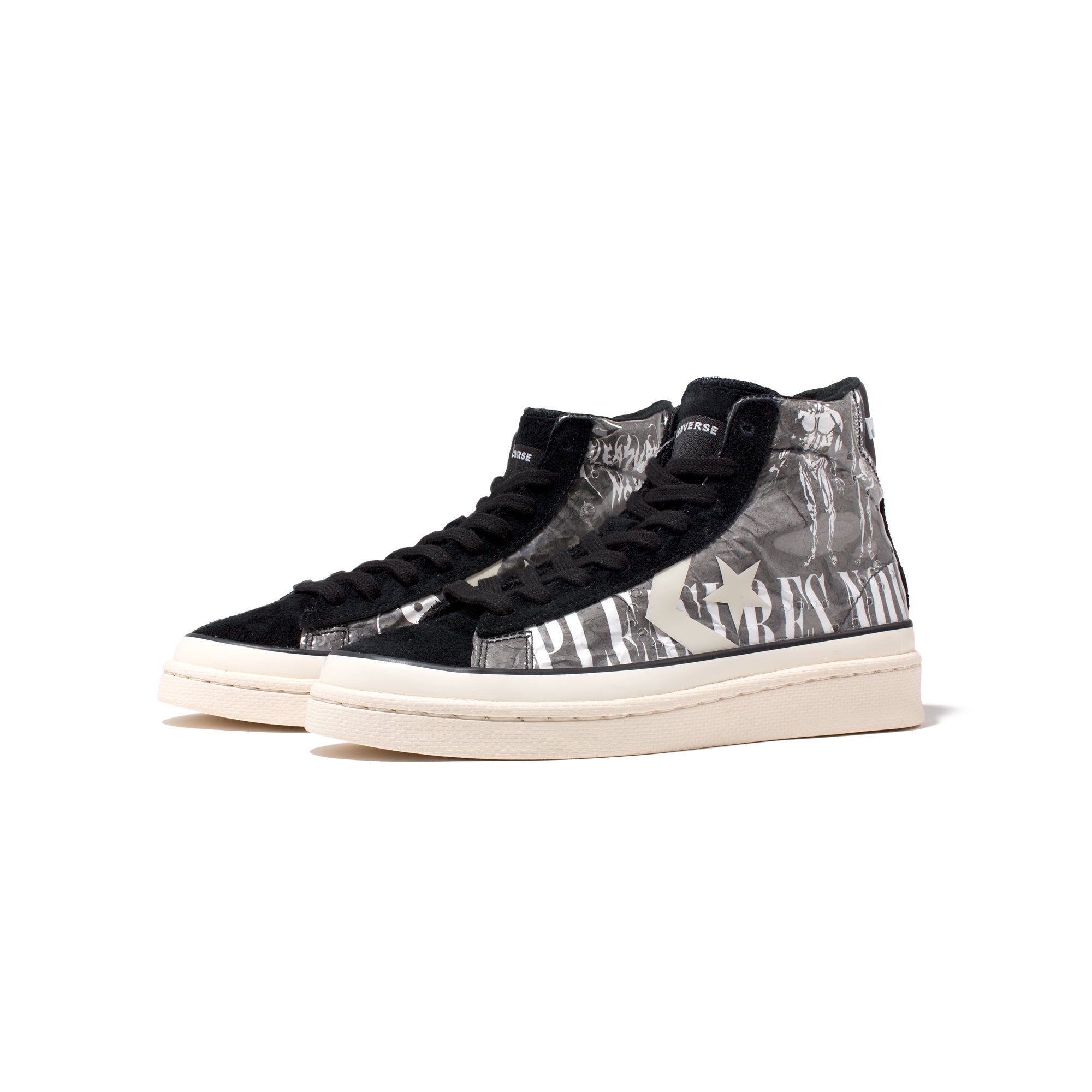 Converse x Pleasures Mens Pro Leather Mid Shoes