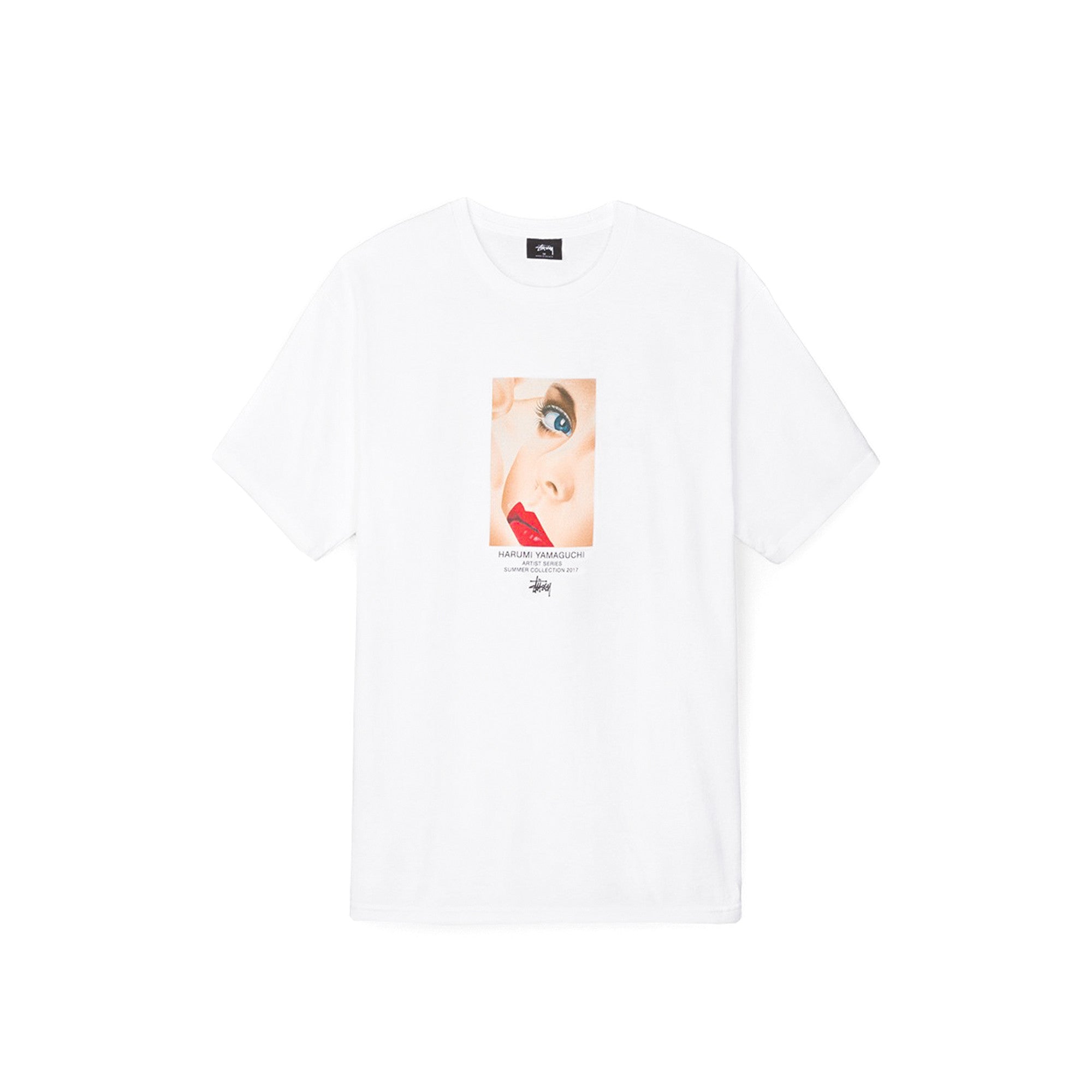 Stussy Women's Harumi Girl Boyfriend Tee- White