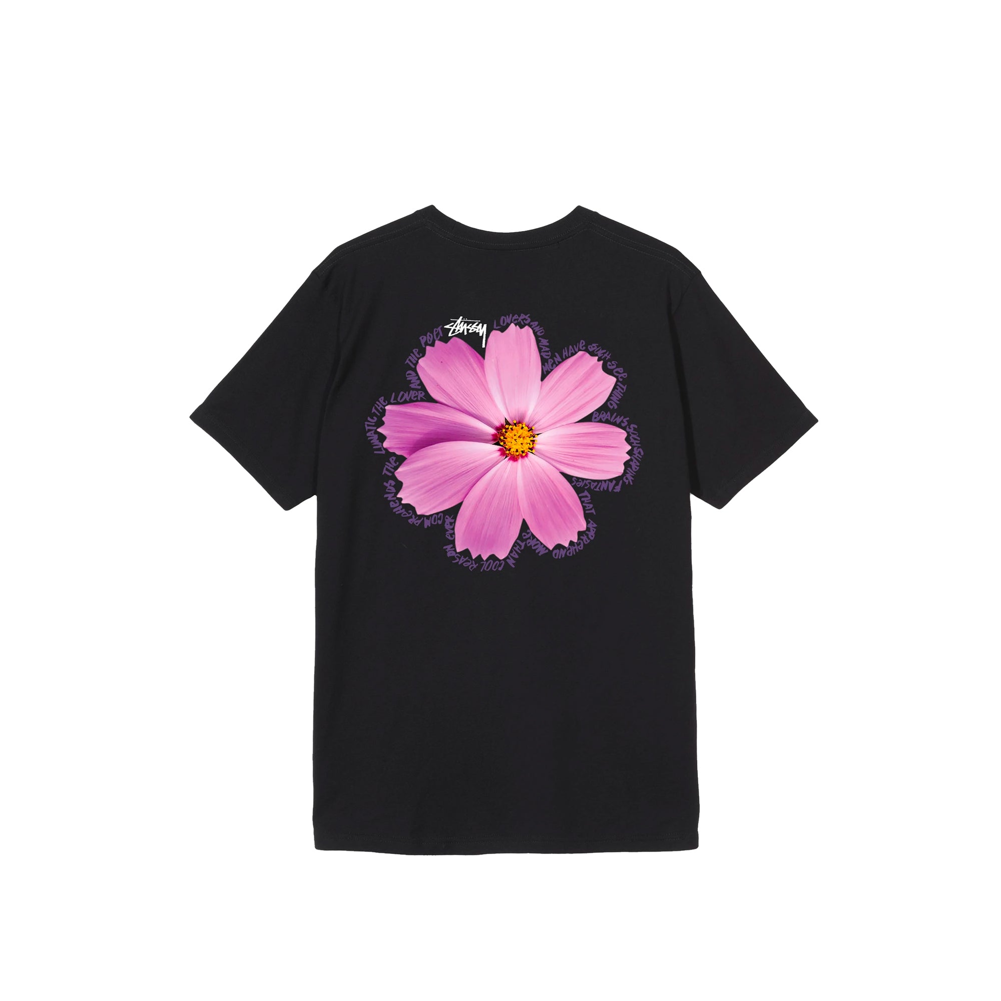 Stussy Men Cosmos Black Tee