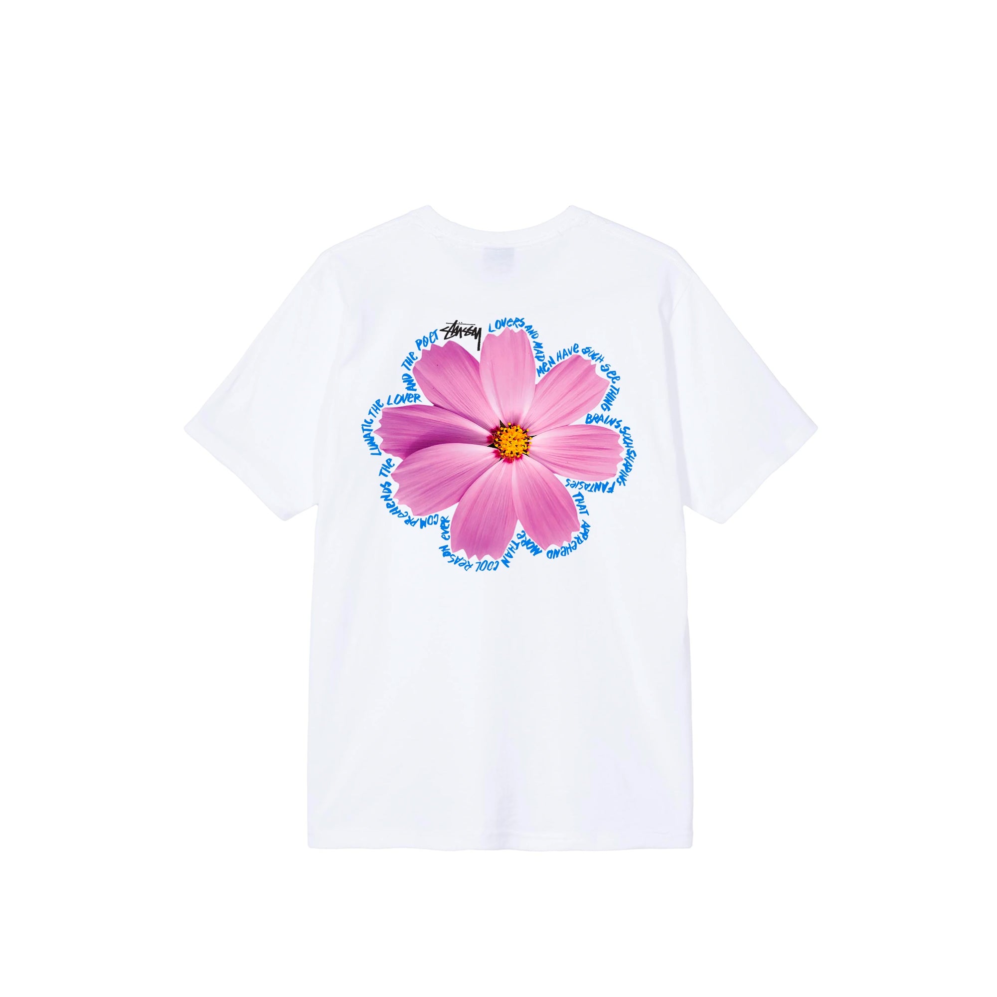 Stussy Men Cosmos White Tee