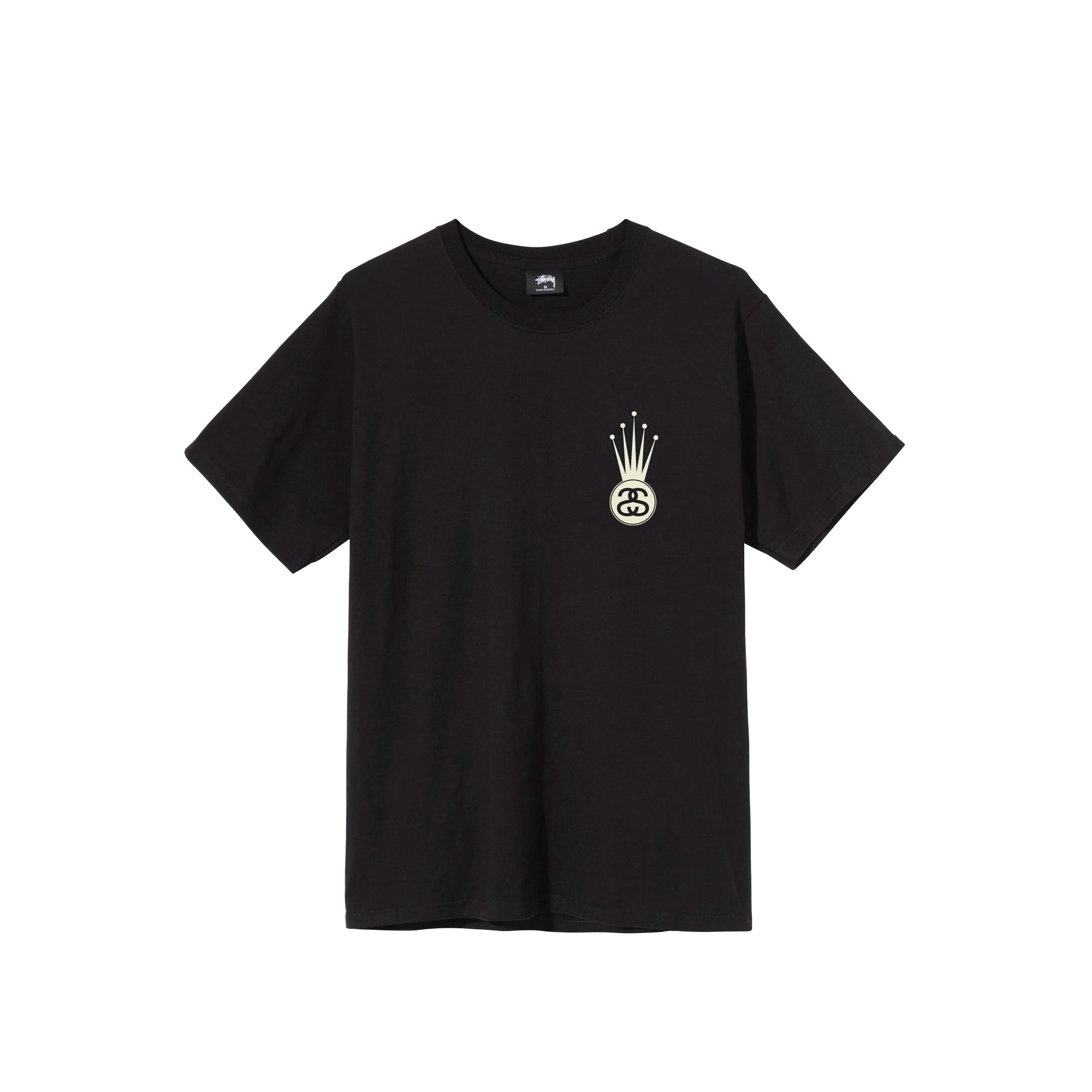 Stussy Men Crown Link Black Tee