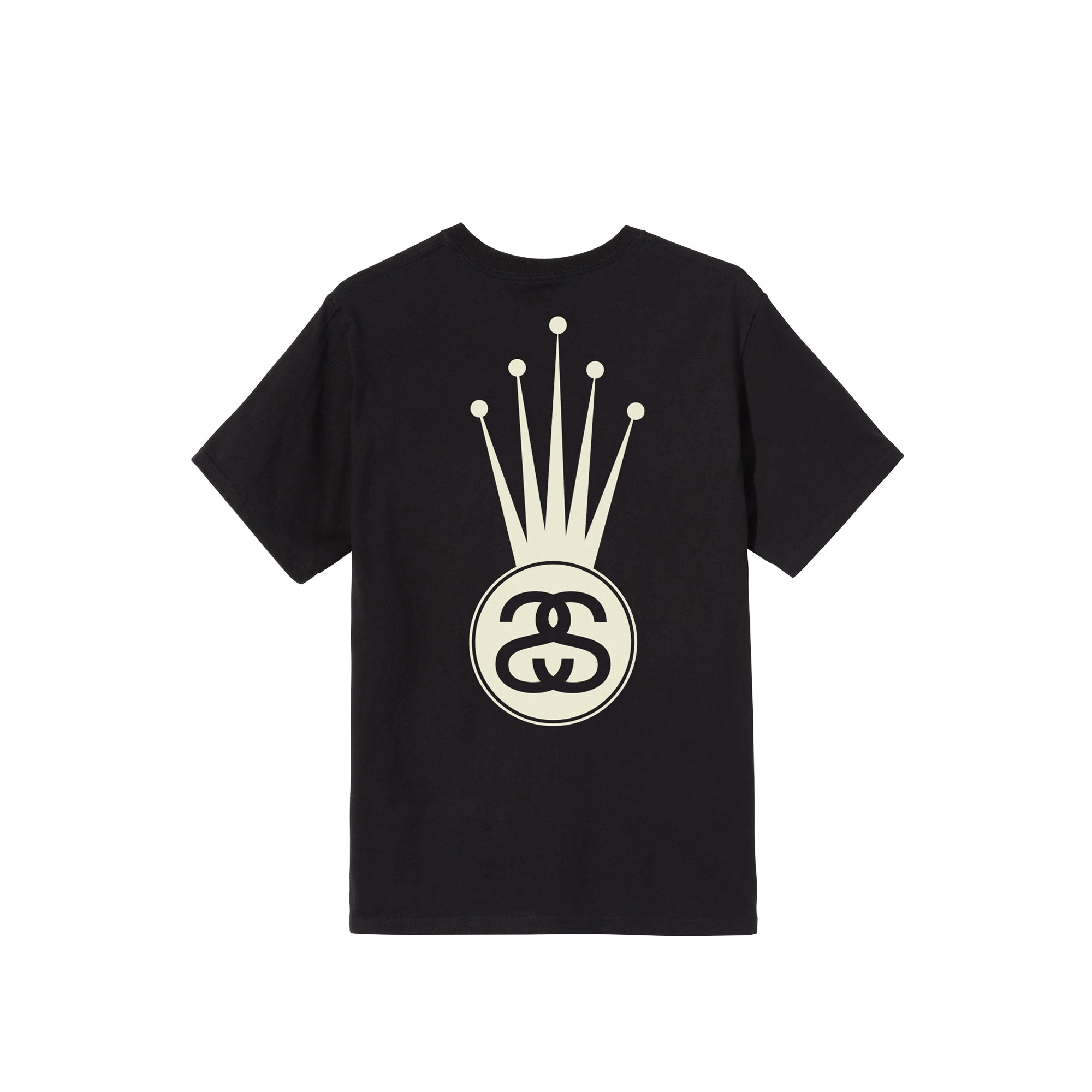 Stussy Men Crown Link Black Tee