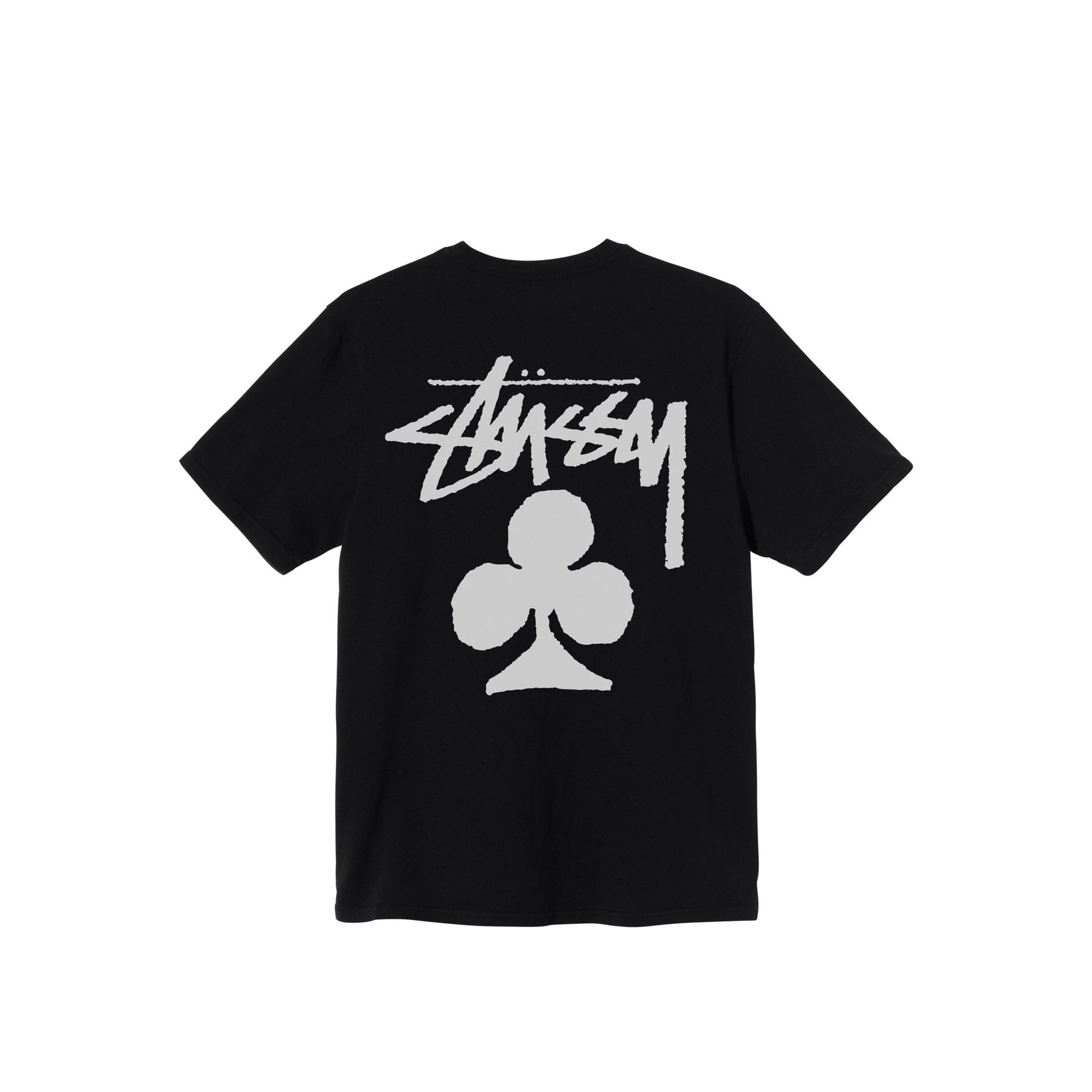 Stussy Mens Club Pig. Dyed Black Tee