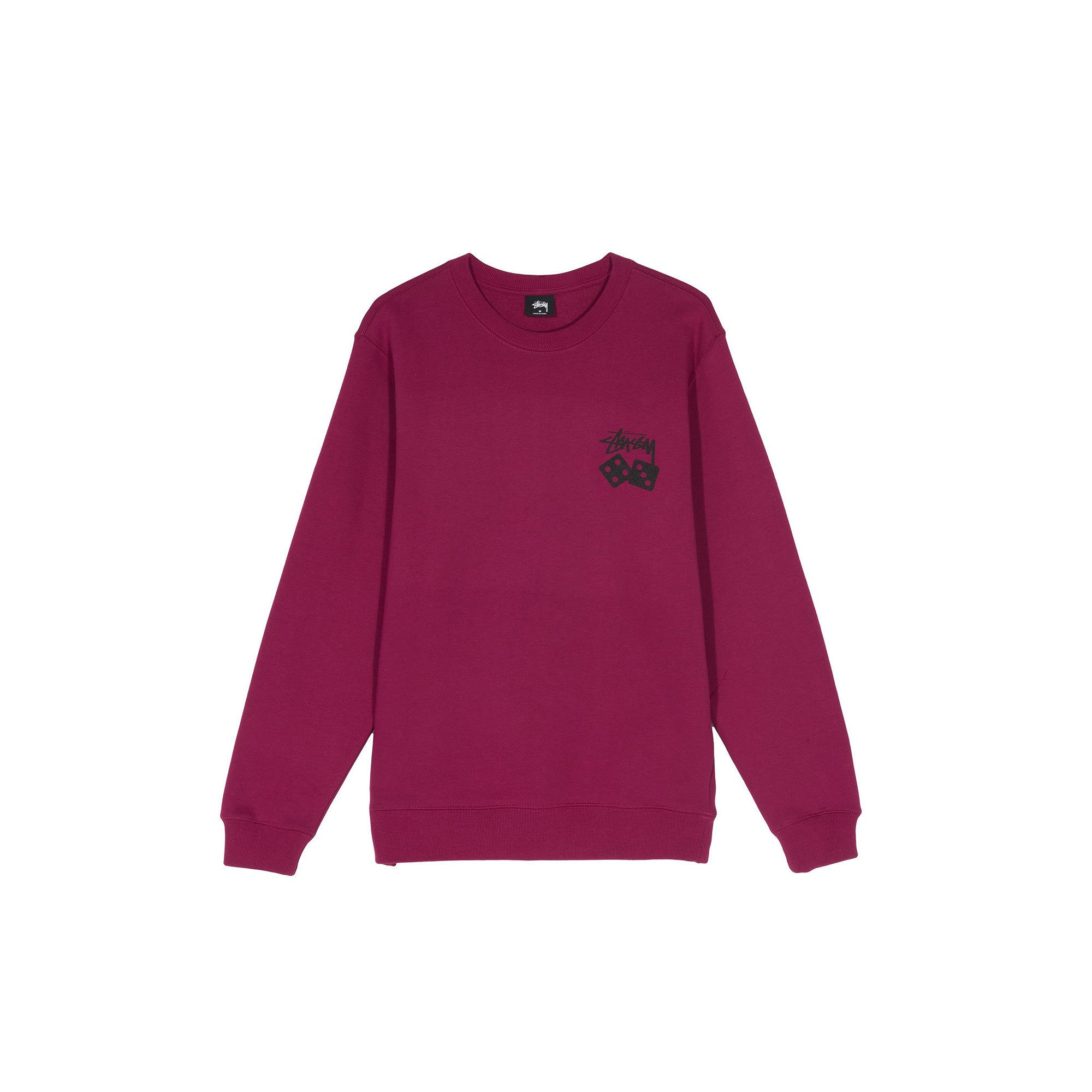 Stussy Mens Dice Crew Sweatshirt