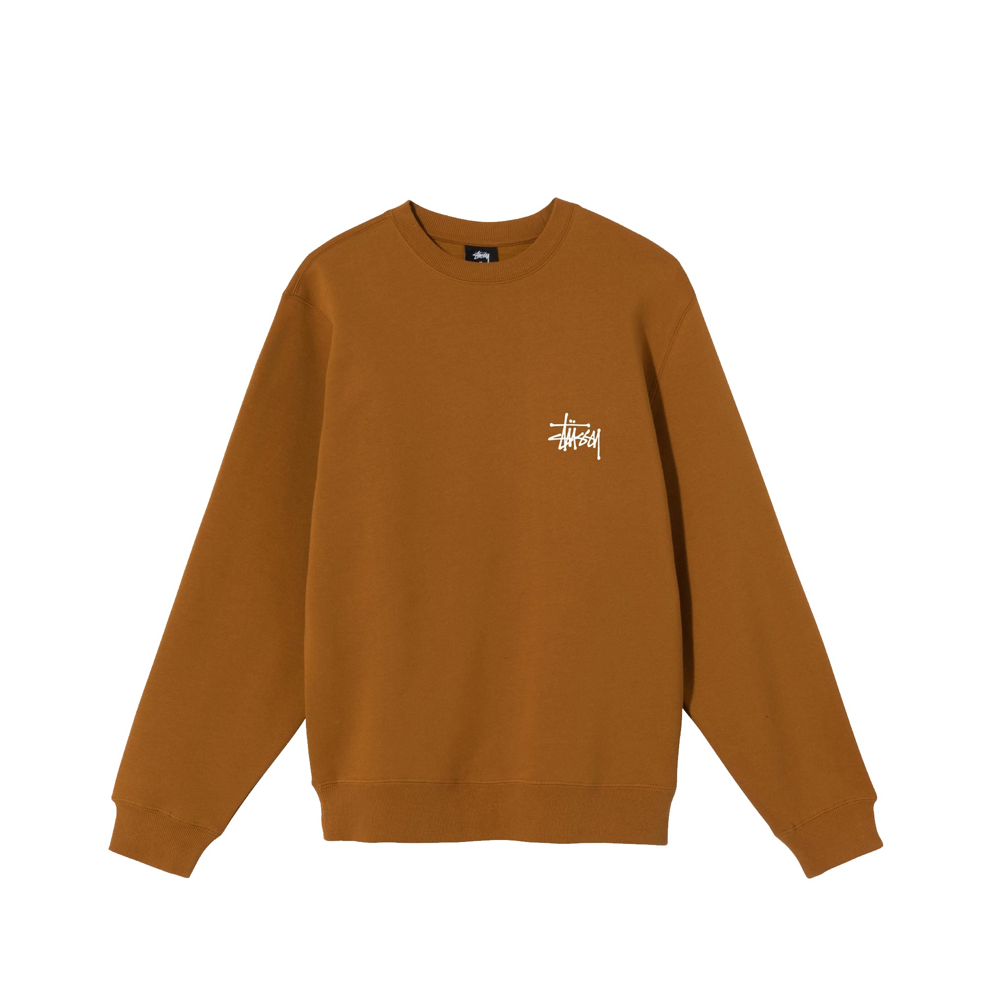 Stussy Men Basic Stussy Caramel Crew