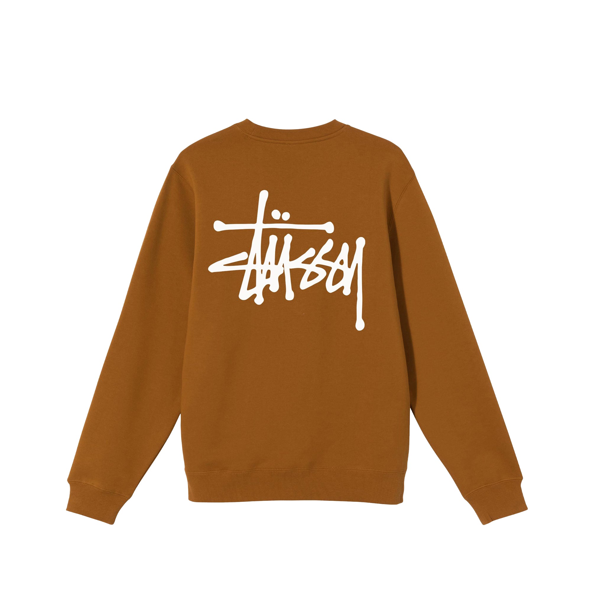 Stussy Men Basic Stussy Caramel Crew