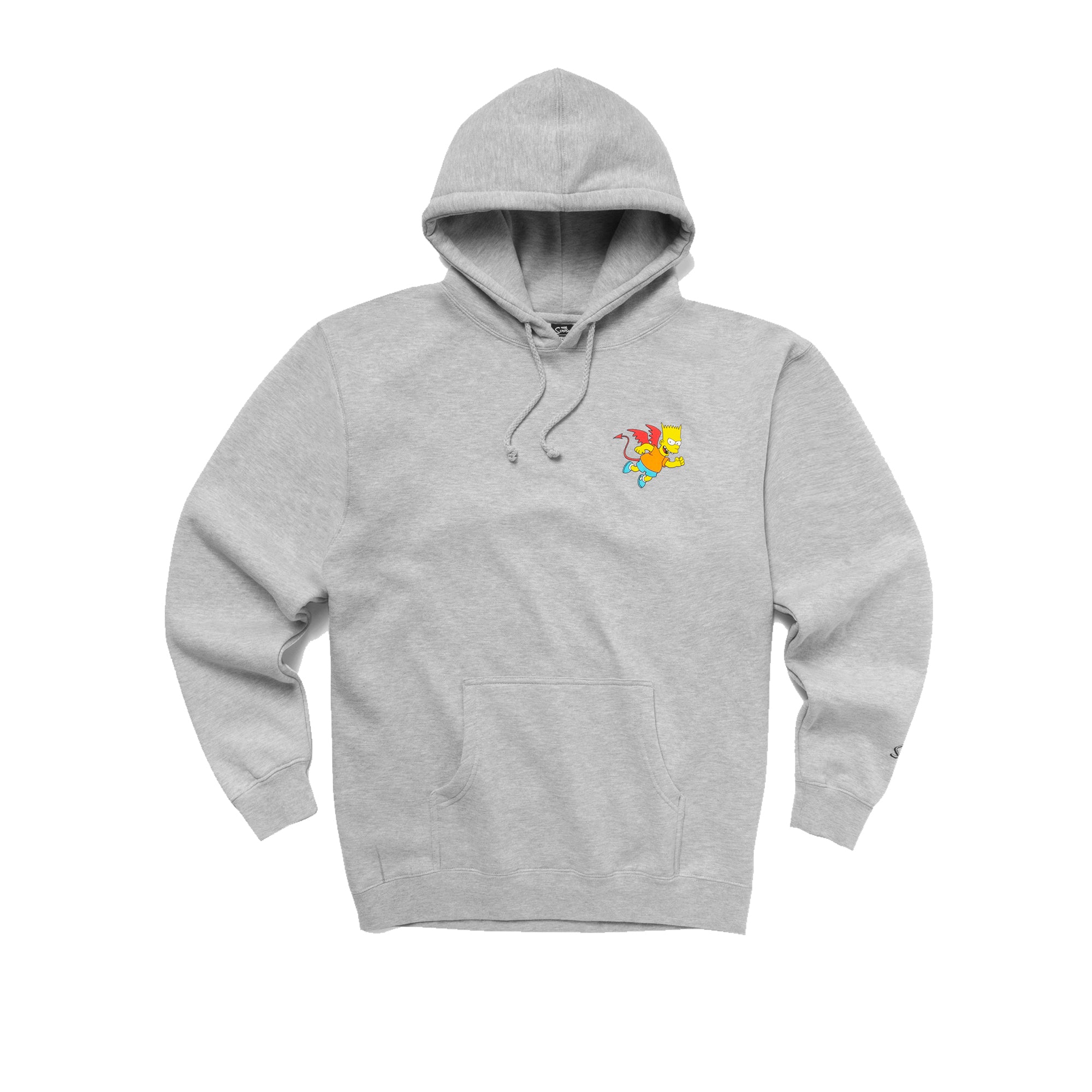 Chinatown Market Mens Simpsons Devil Arc Hoodie 'Ash'