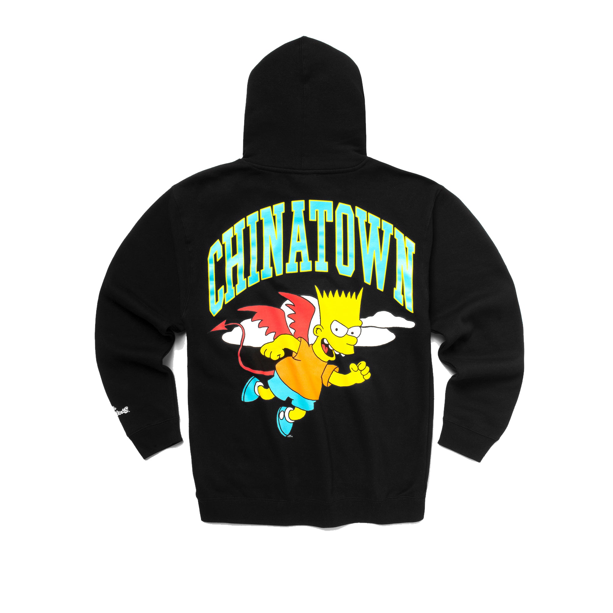 Chinatown Market Mens Simpsons Devil Arc Hoodie 'Black'