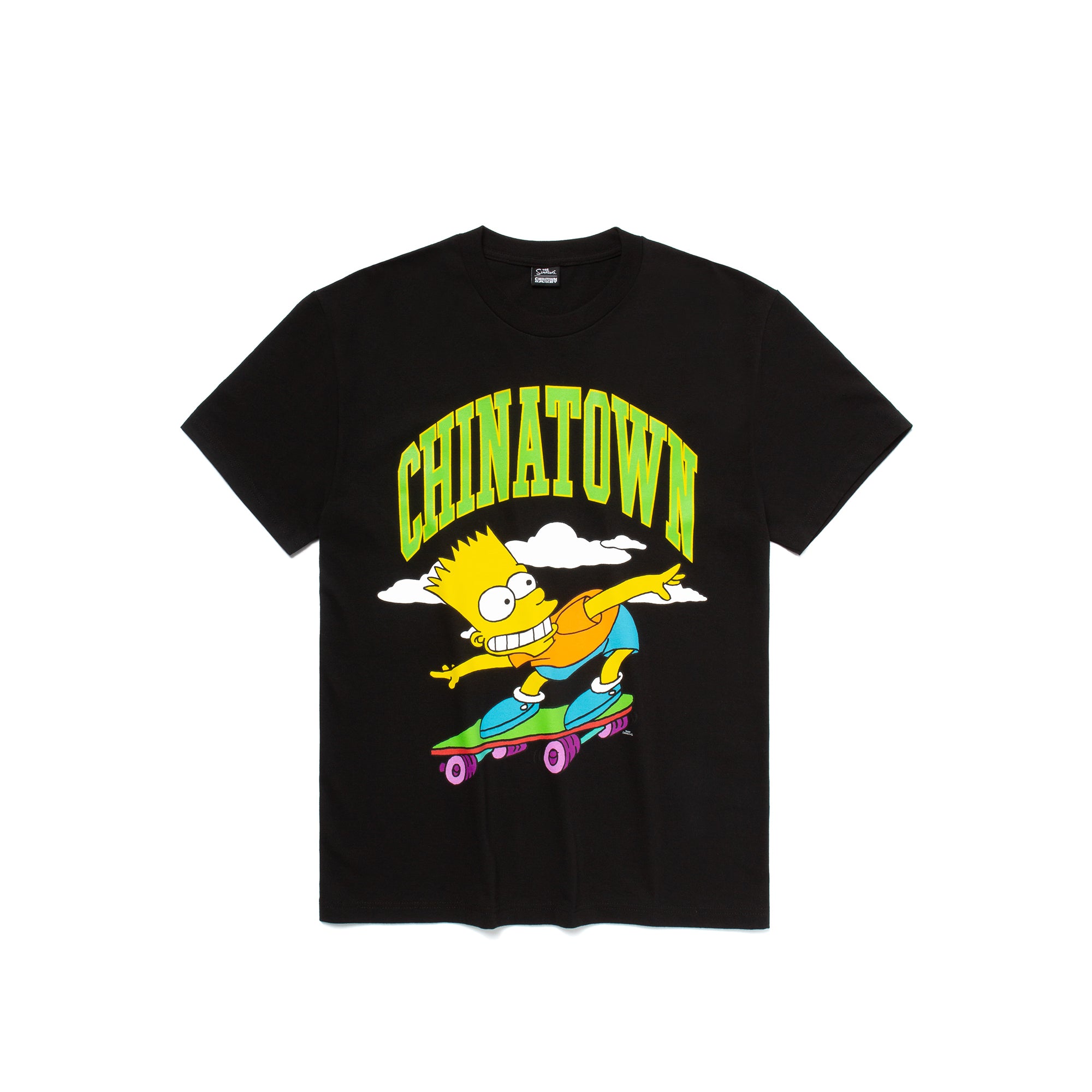 Chinatown Market Mens Simpsons Cowabunga Arc Tee 'Black'