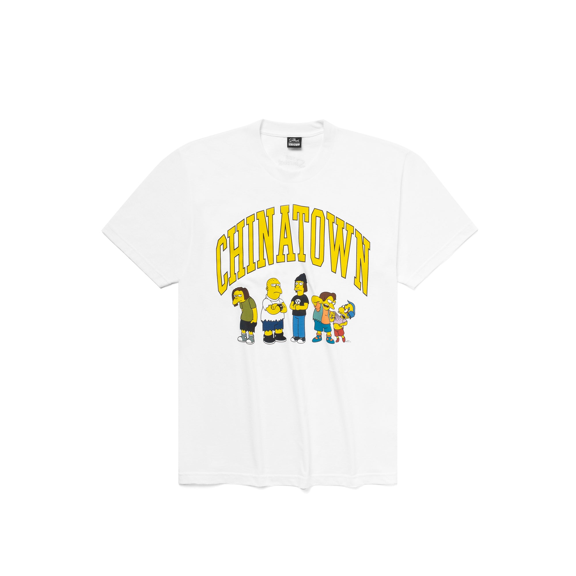 Chinatown Market Mens Simpsons Ha Ha Arc Tee 'White'