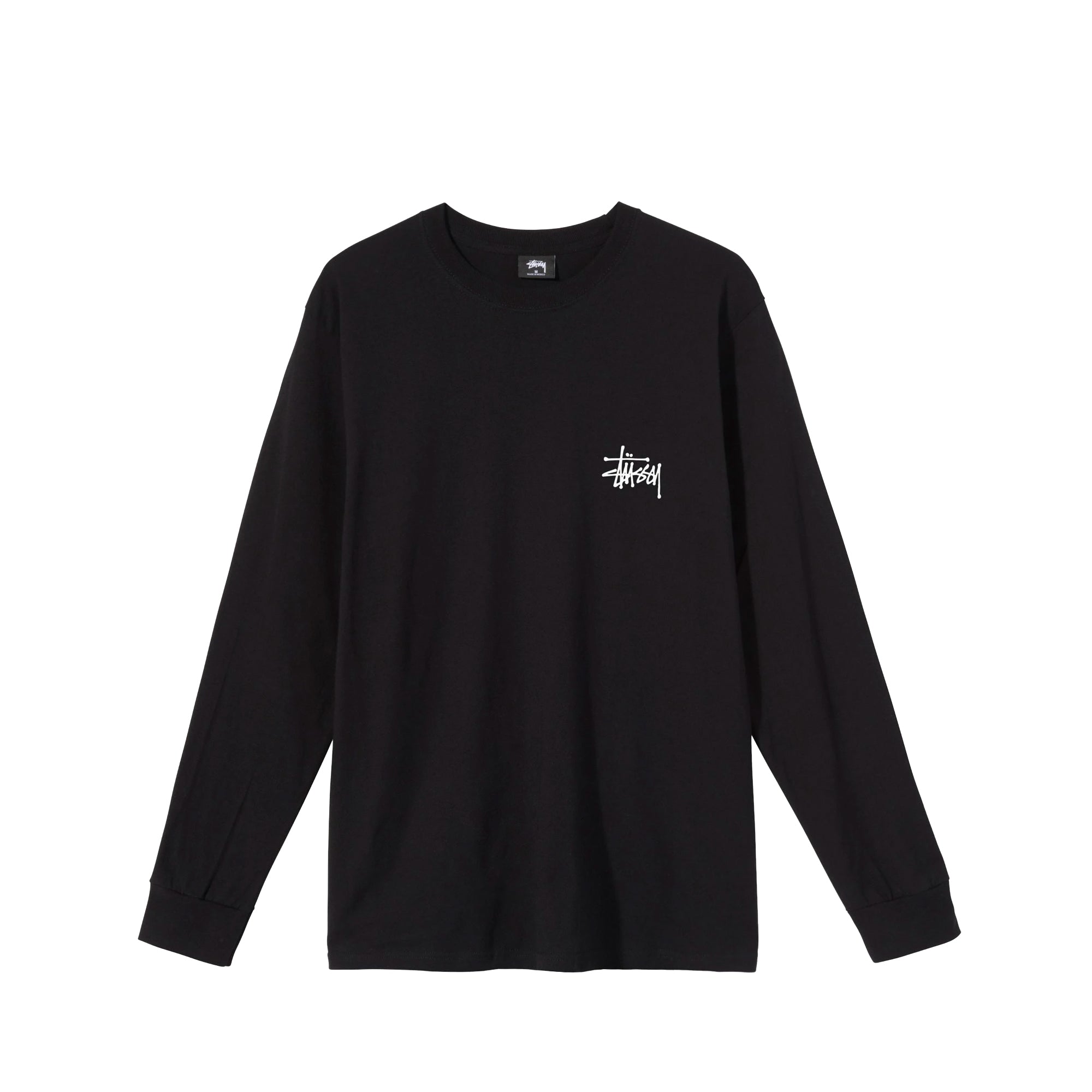 Stussy Men Basic Stussy LS Black Tee