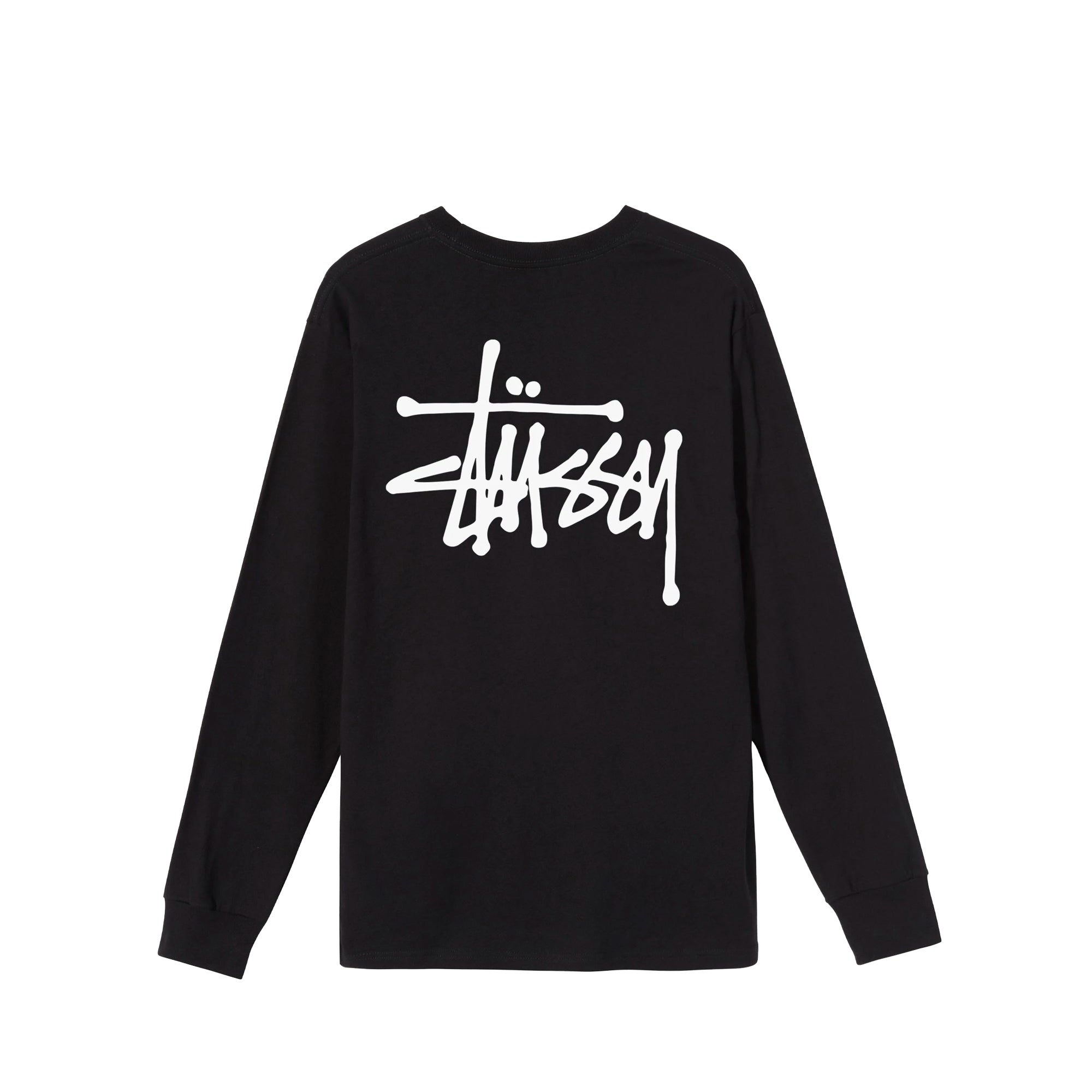 Stussy Men Basic Stussy LS Black Tee