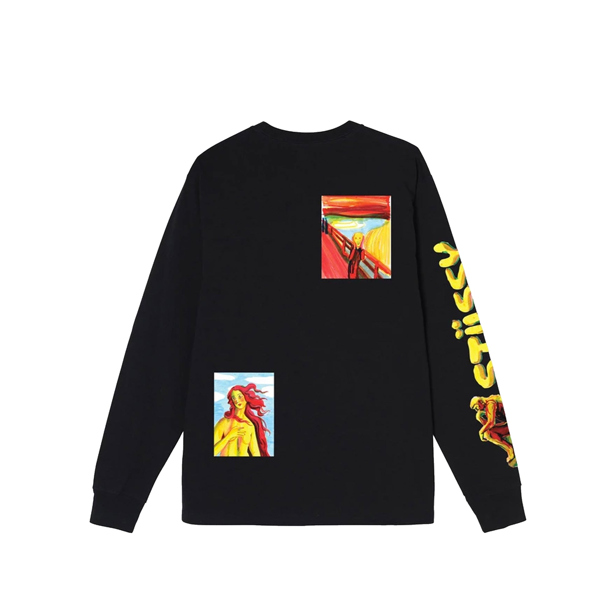 Stussy Mens Gallery LS Tee 'Black'