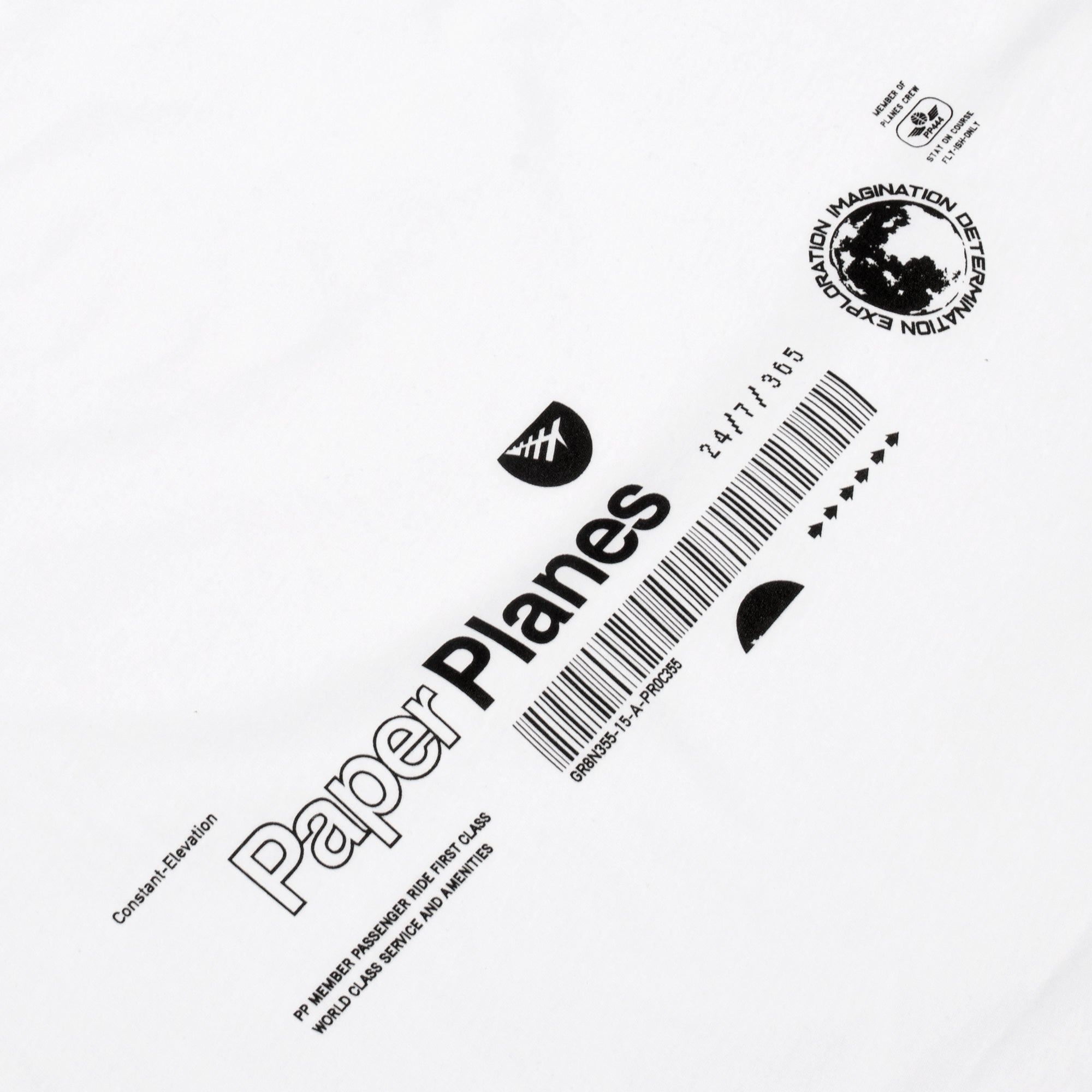 Paper Planes Mens Peace Tee 'White'