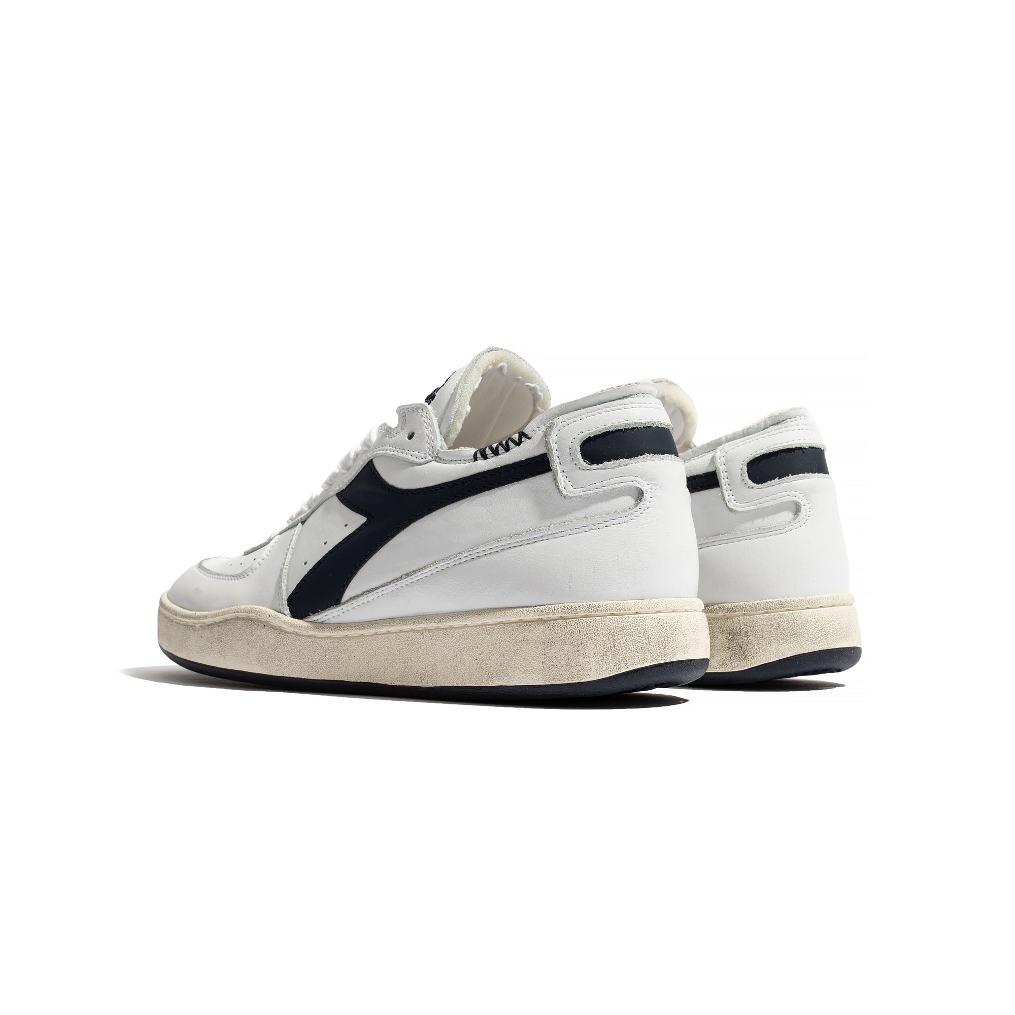 Diadora Mens Mi Basket Row Cut Shoes