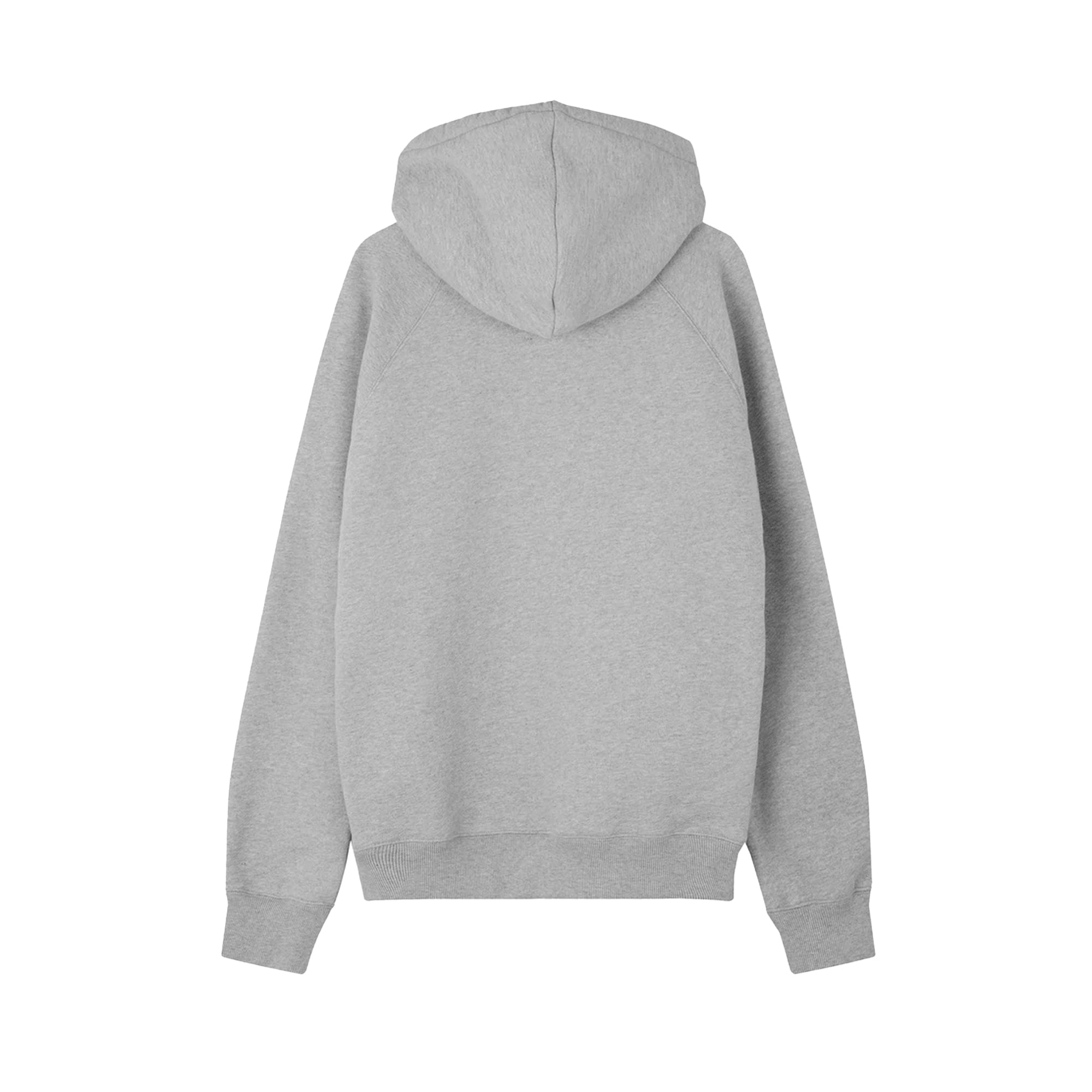 Soulland Mens Rose Hand Hoodie 'Grey Melange'