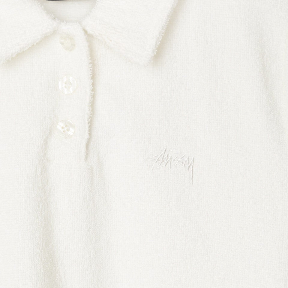 Stussy Women's Sunset Polo- White