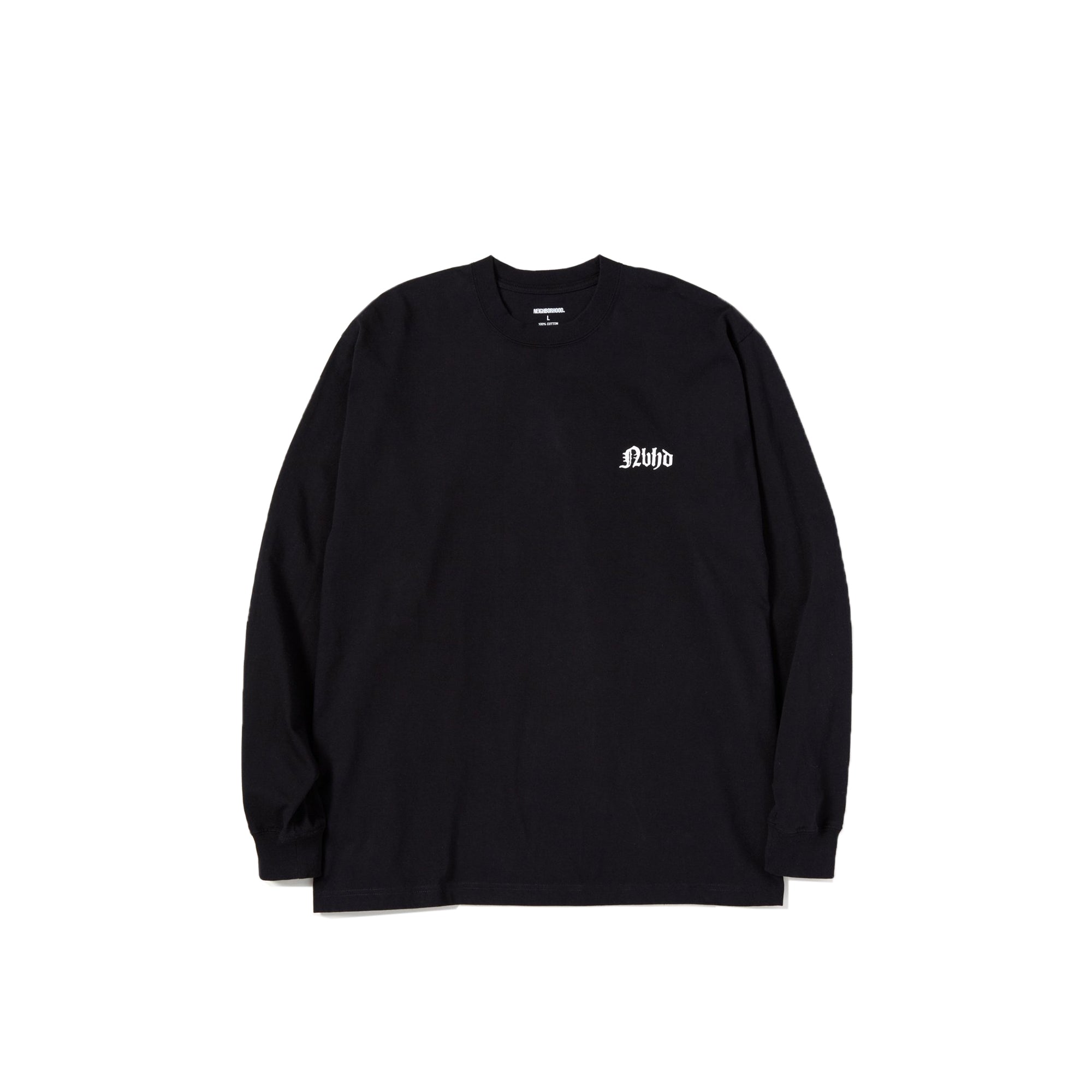 Neighborhood Mens 3204 / C-Tee LS 'Black'