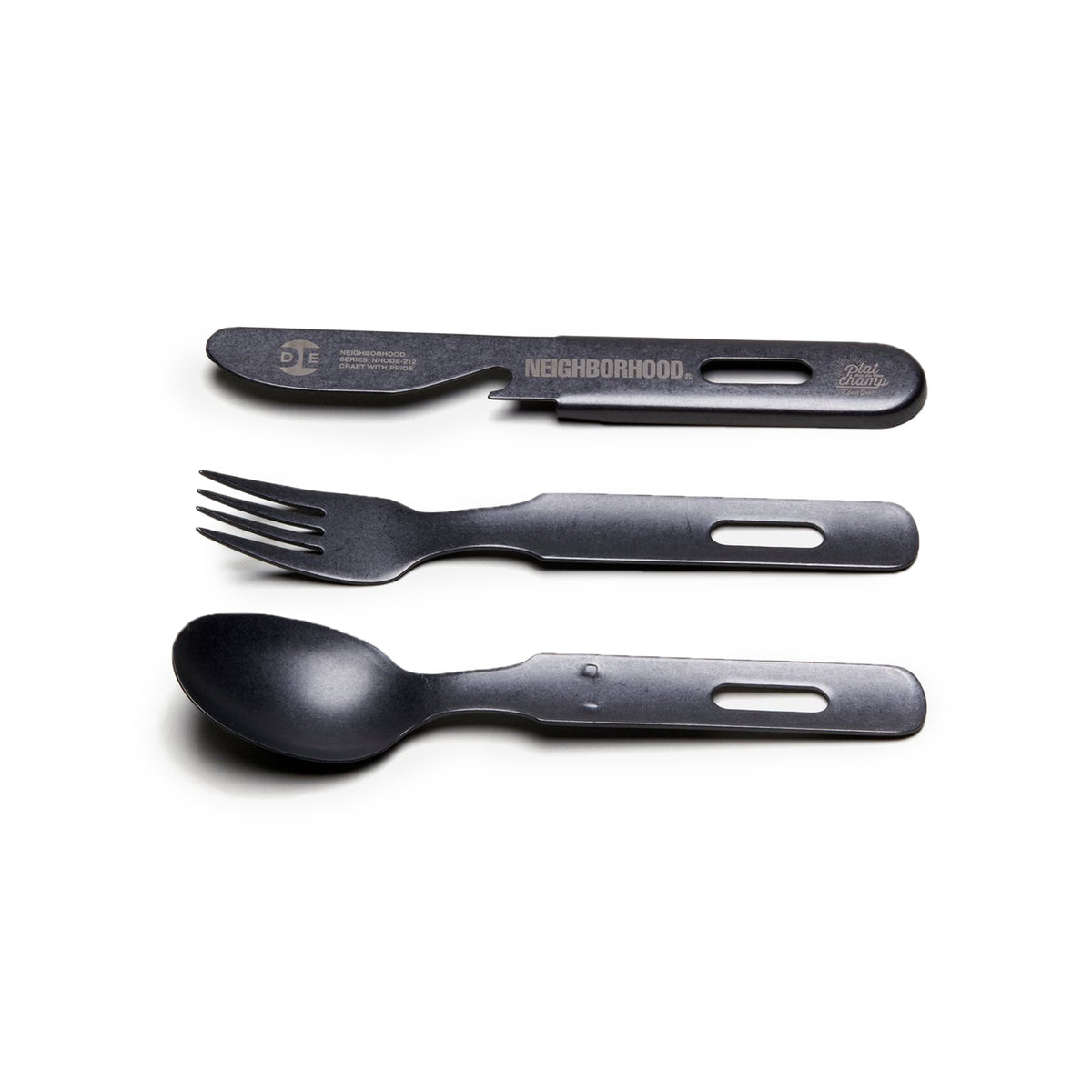 Neighborhood NH. Ode / S-Cutlery Set 'Black'
