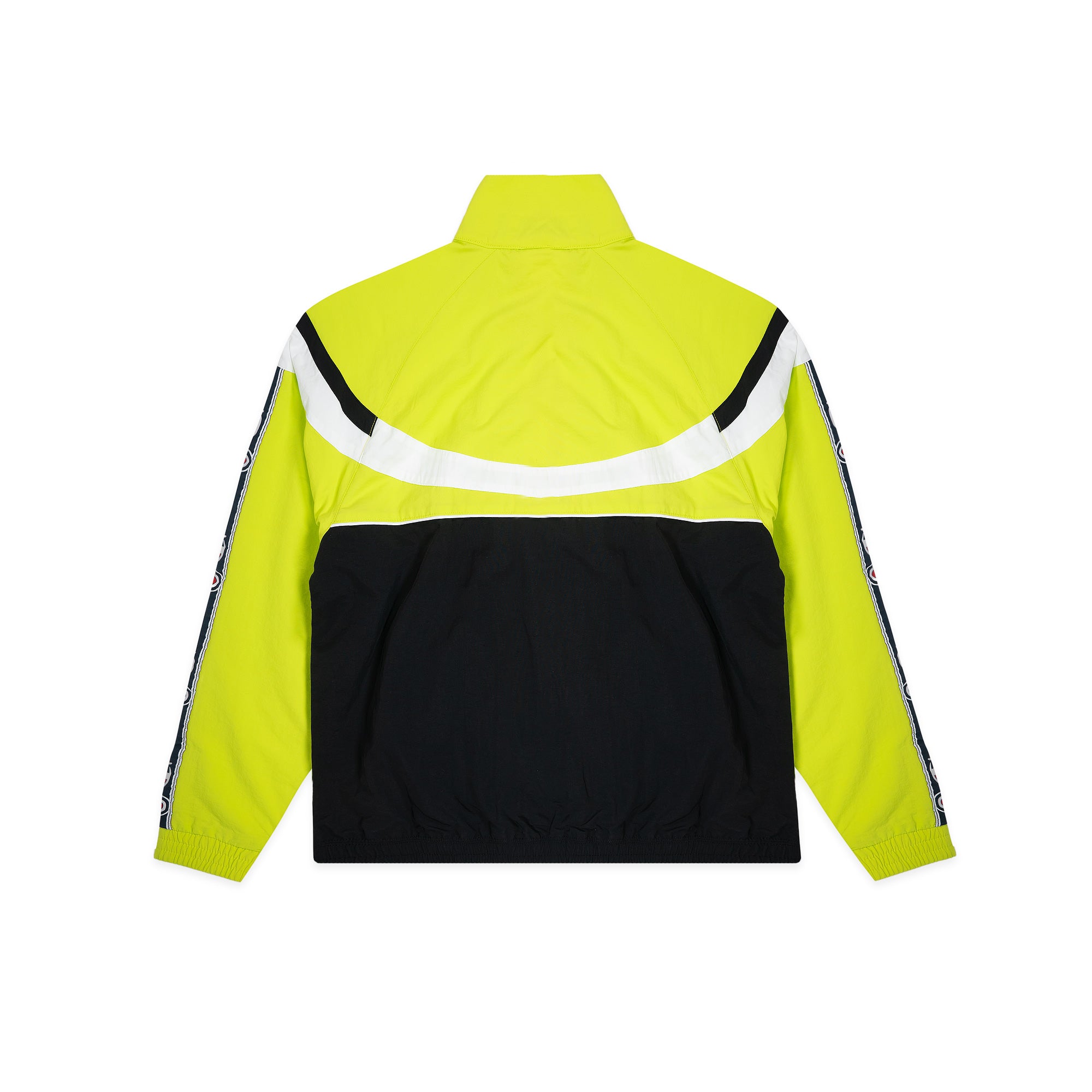 Champion Mens Reverse Weave Tri Color Jacquard Logo Tape Track Jacket
