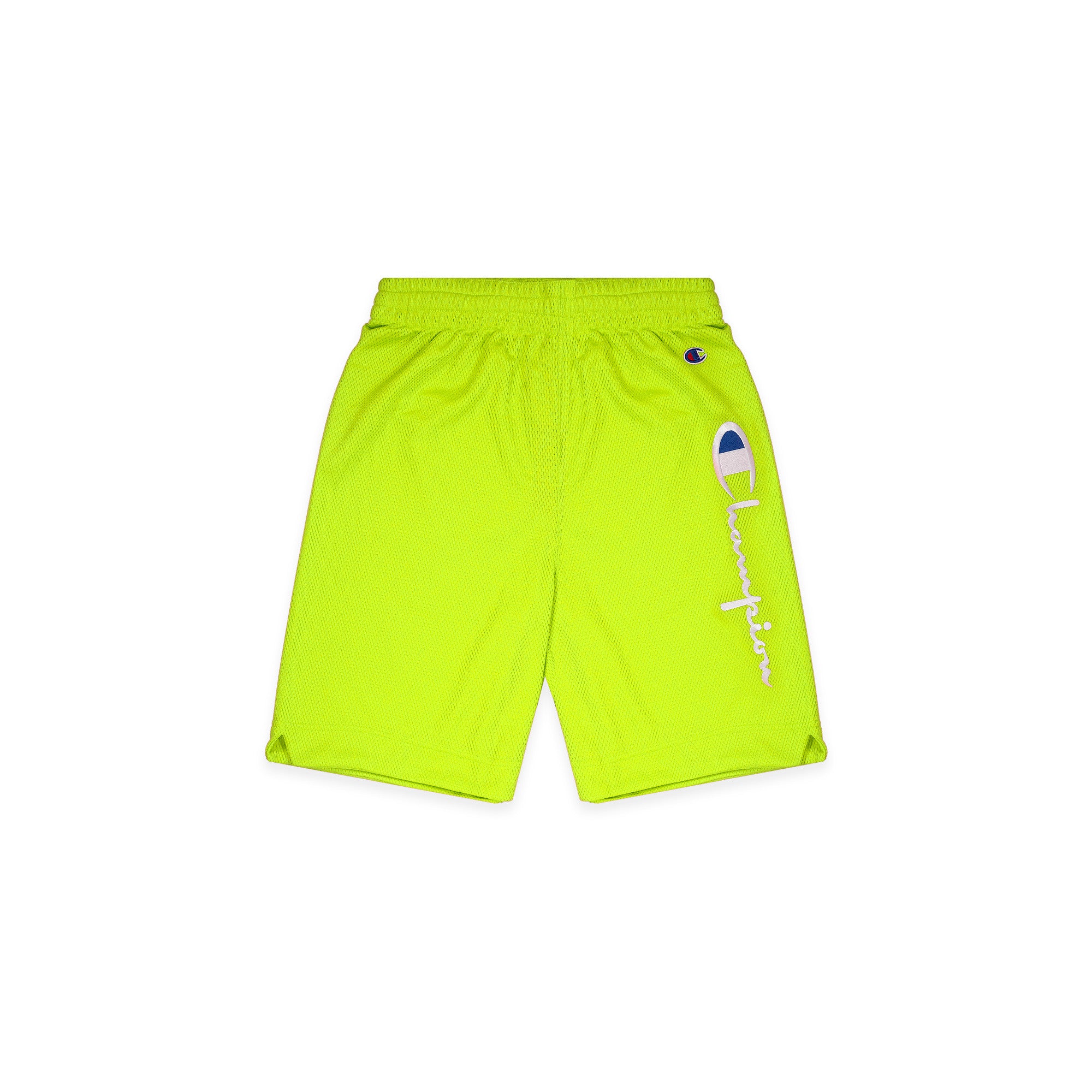 Champion Mens Reverse Weave Basketball Mesh Script Logo Shorts