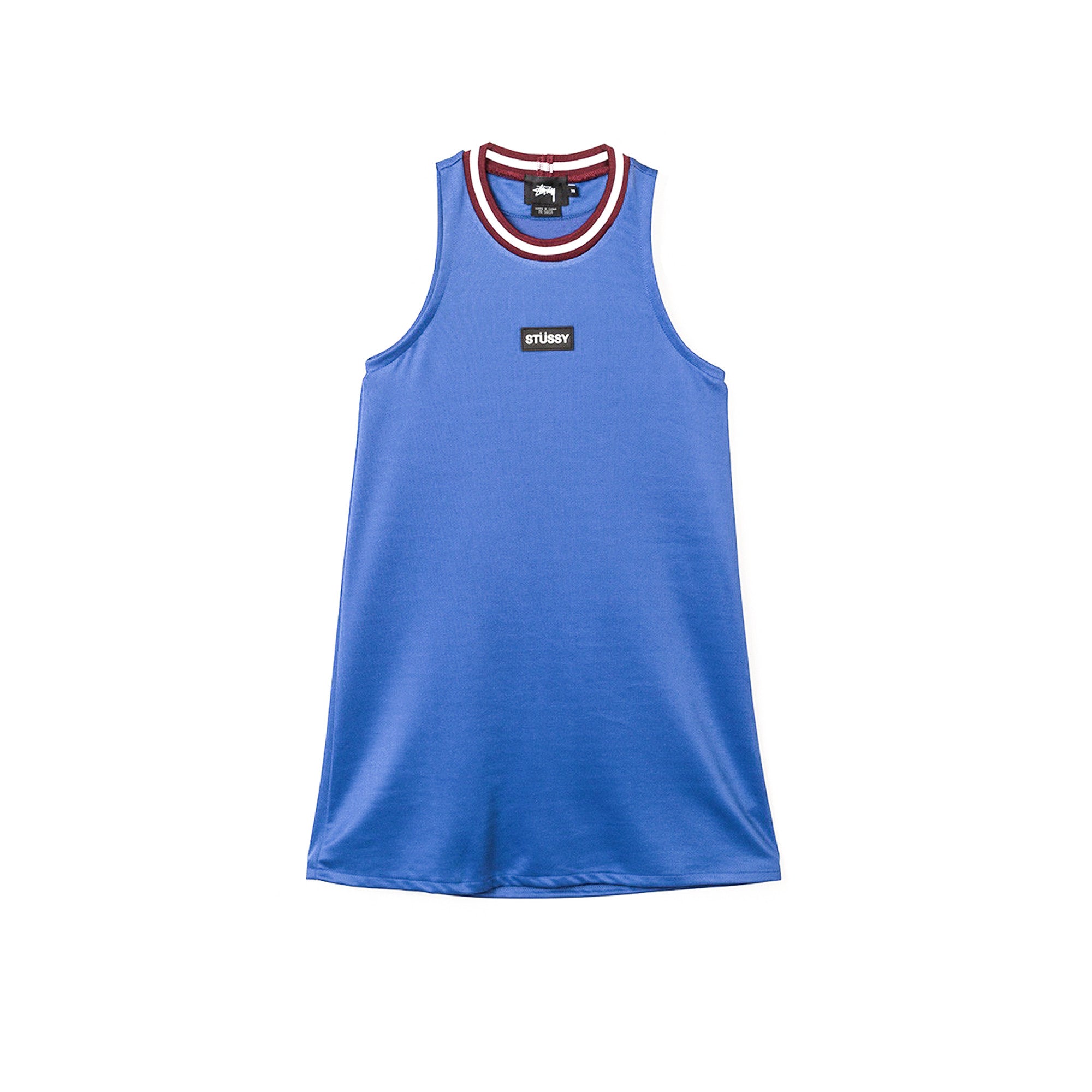 Stussy Women's Magnolia A Line Dress- Blue