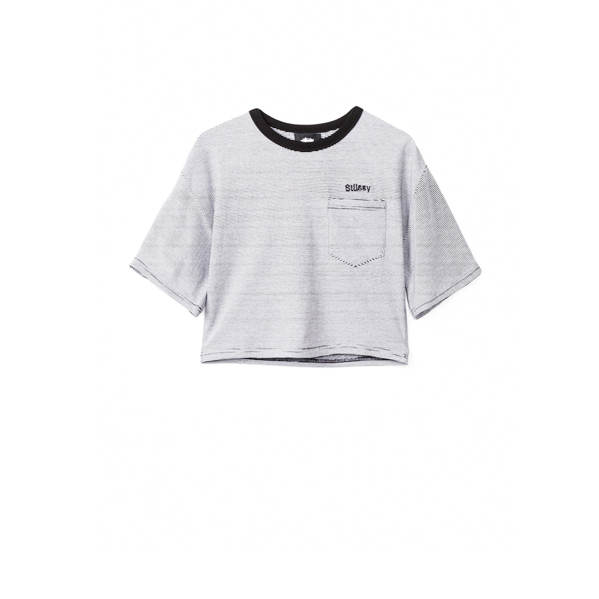 Stussy Women's Montana Crop Top- Black