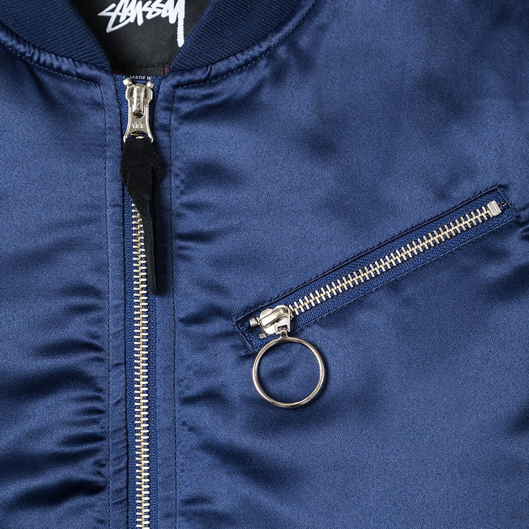 Stussy Women's Jodie Bomber - Navy