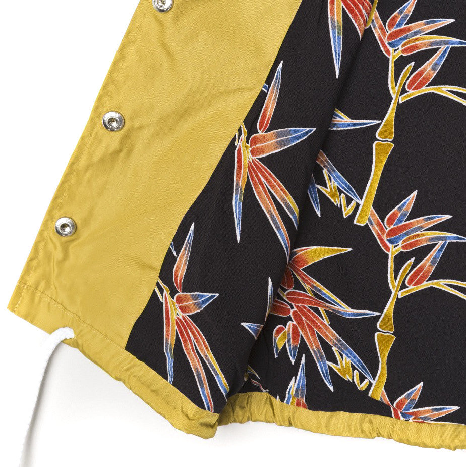 Stussy Women's Nelson Coach Jacket- Gold