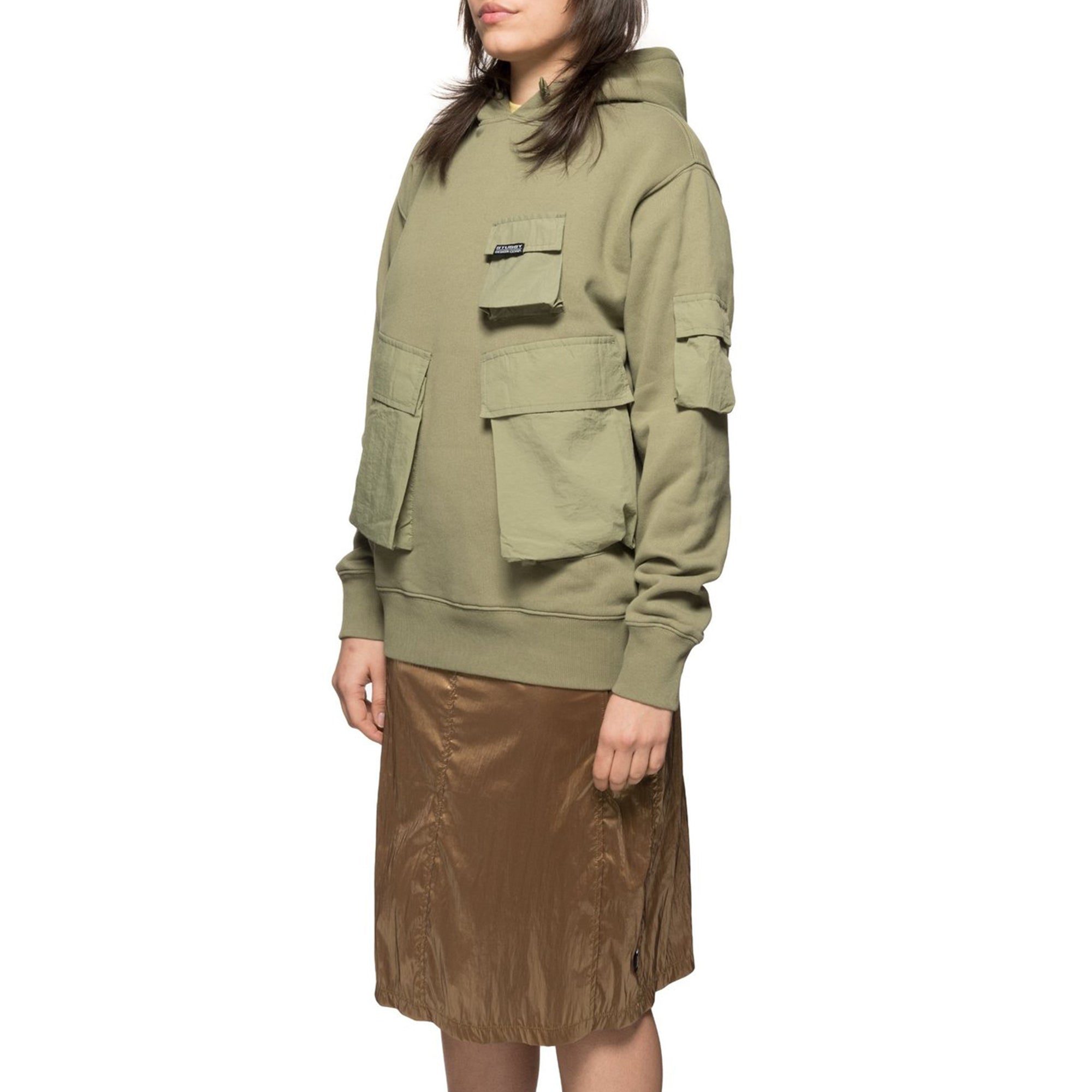 Stussy Womens Cargo Fleece Hoodie