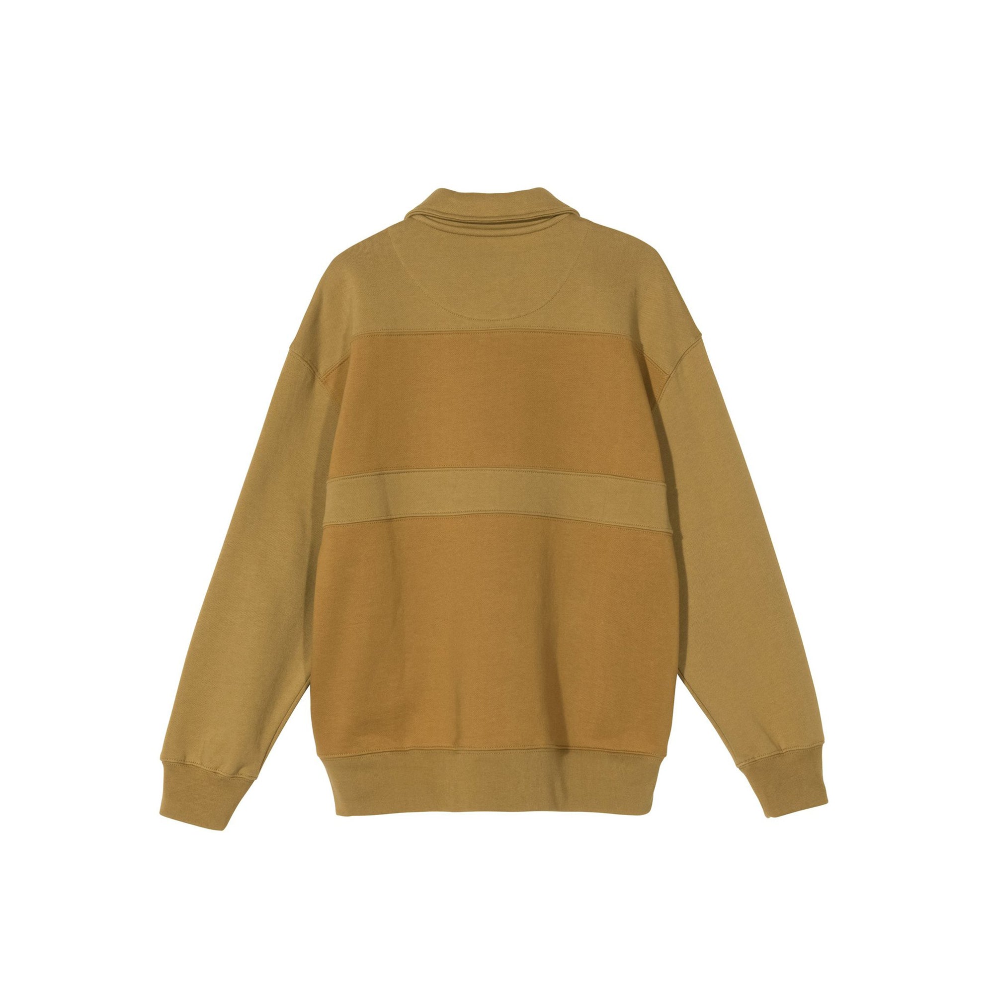 Stussy Womens Back Panels Half Zip Sweatshirt