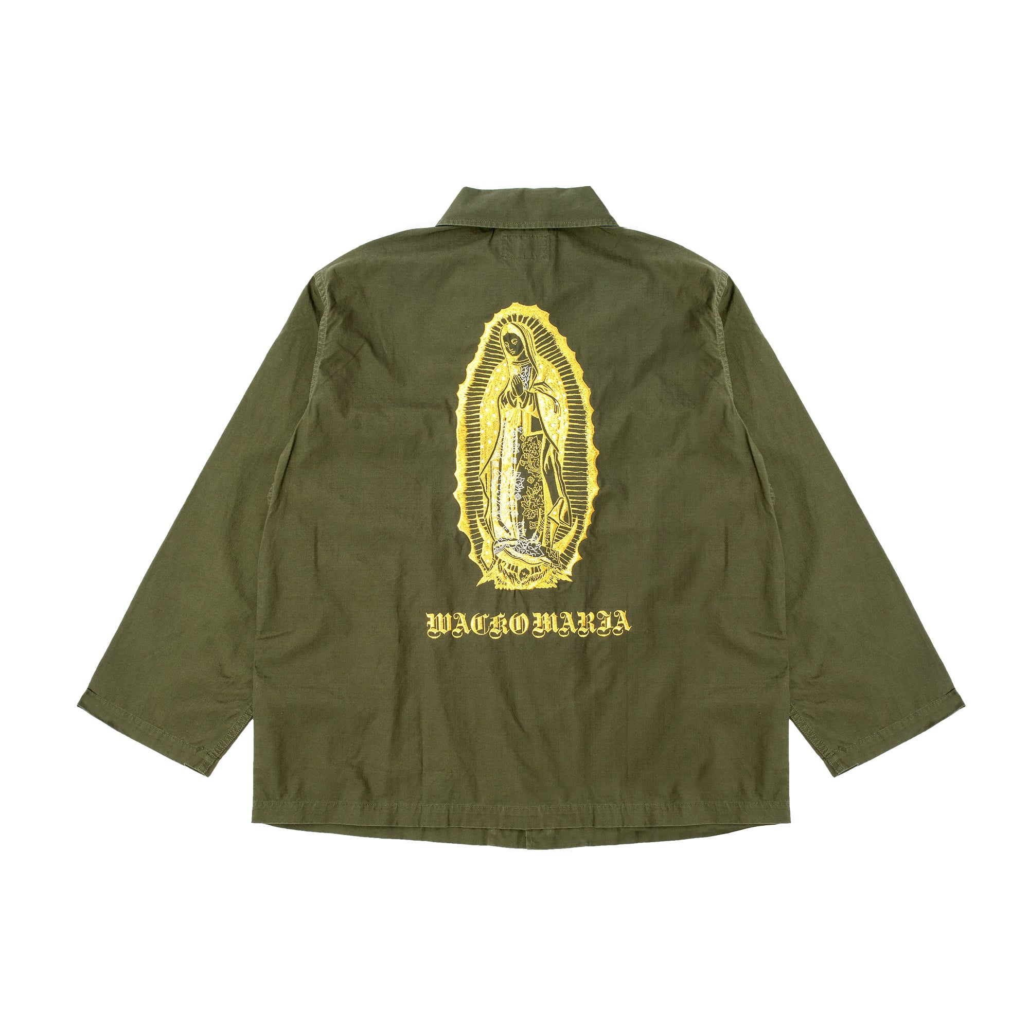 Wacko Maria Mens Army Shirt Type 2 'Khaki'