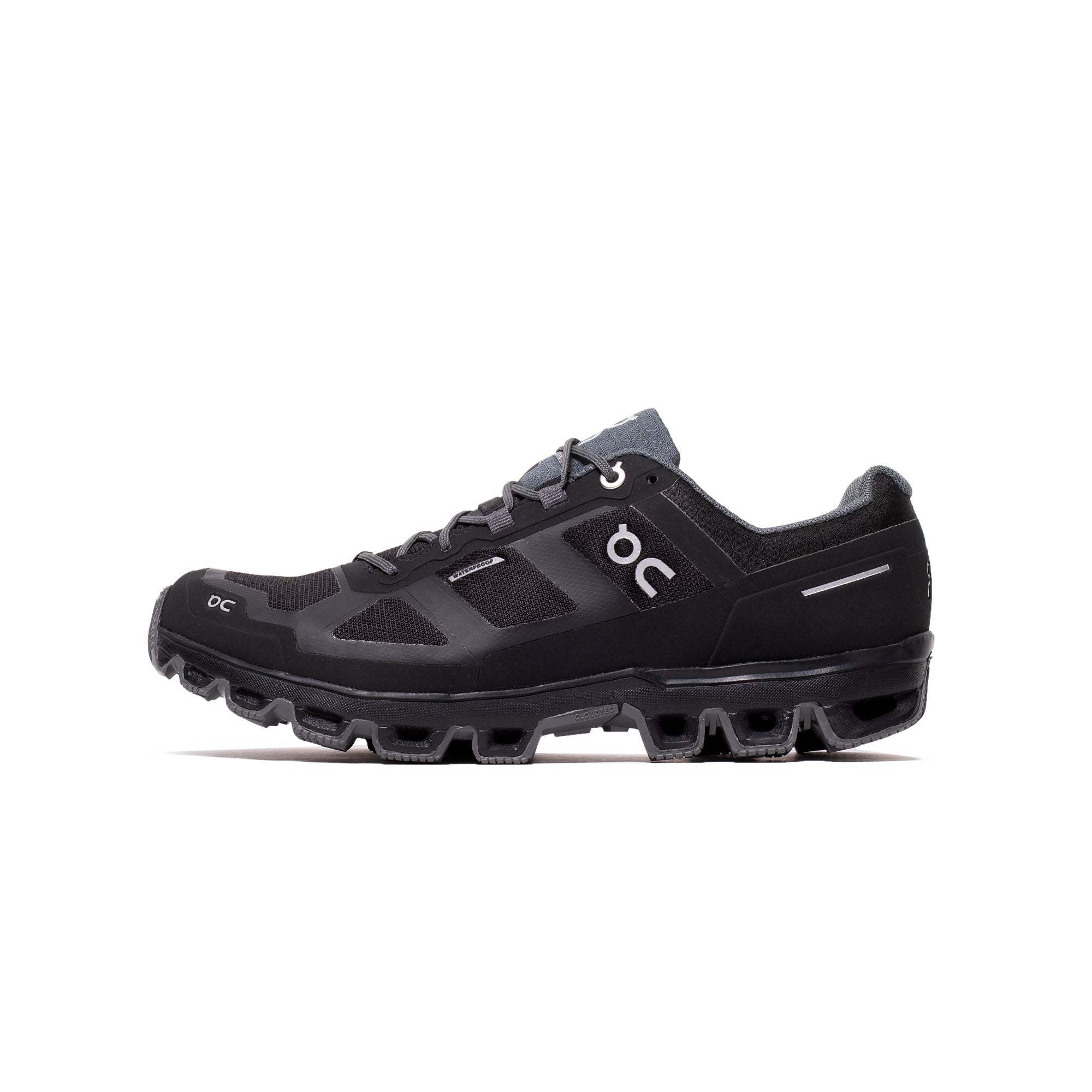 On! Men's Cloudventure Waterproof in Black & Graphite