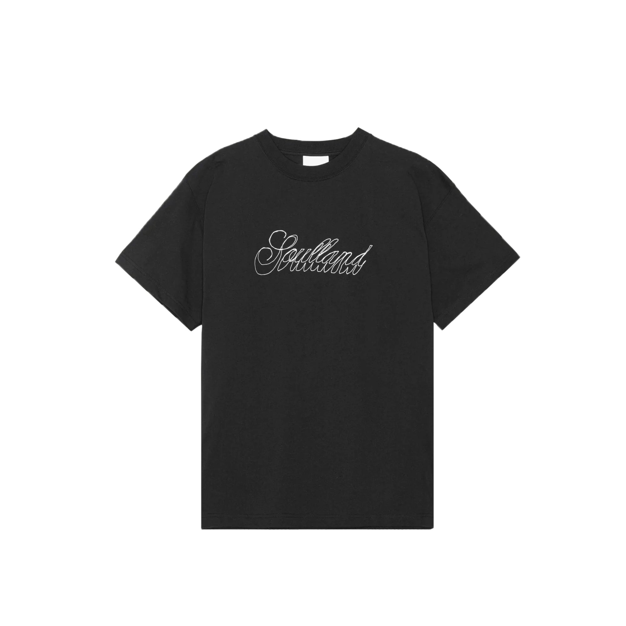 Soulland Mens Hand Drawn Logo SS Tee