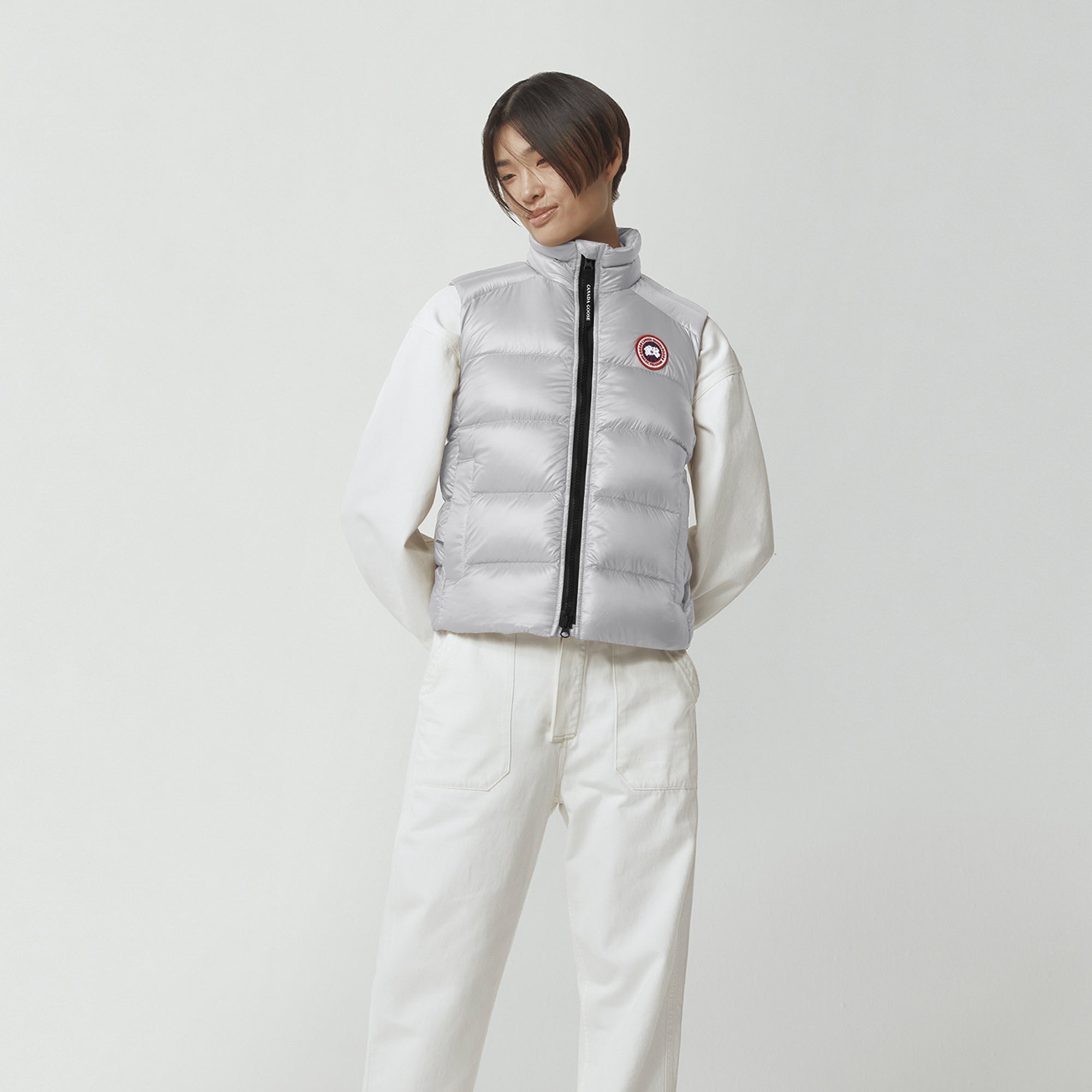 Canada Goose Womens Cypress Vest 'Silverbirch'