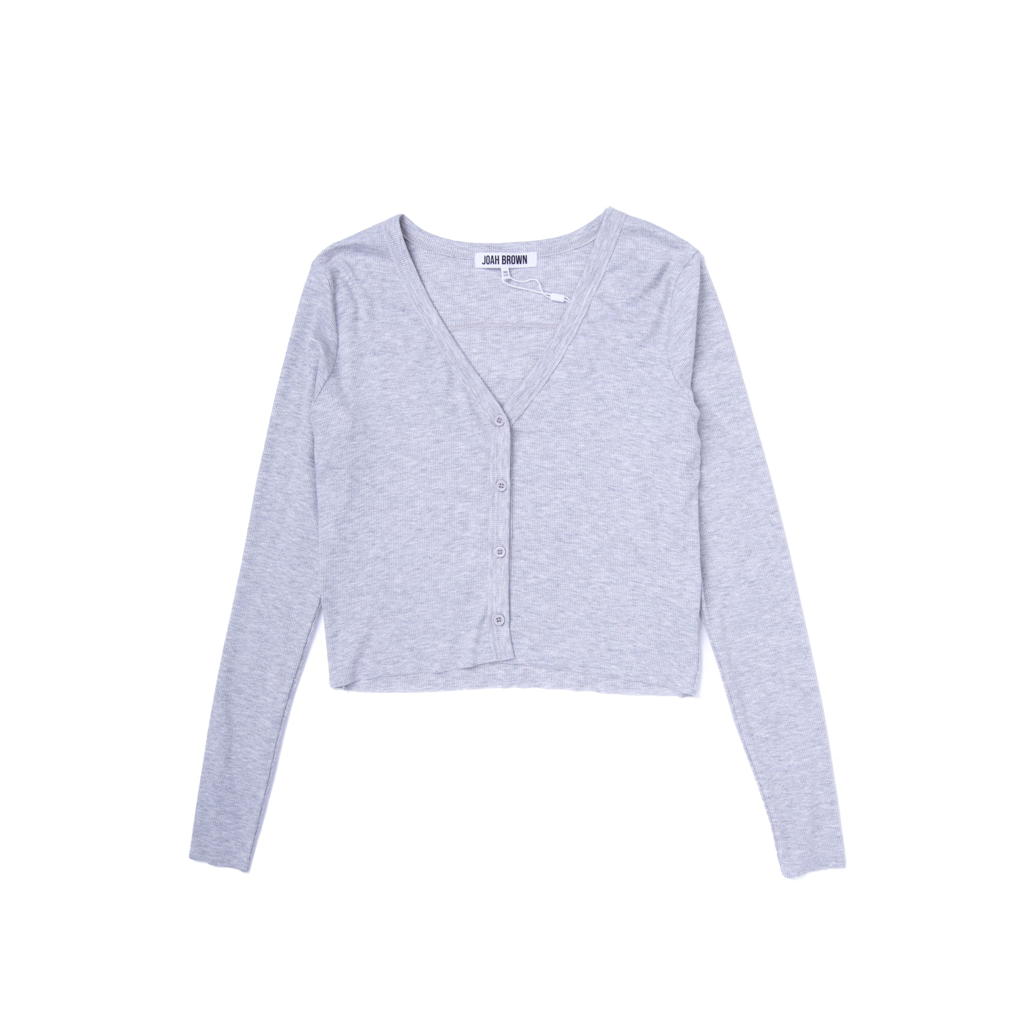 Joah Brown Womens Cropped Button Down [243CAR]
