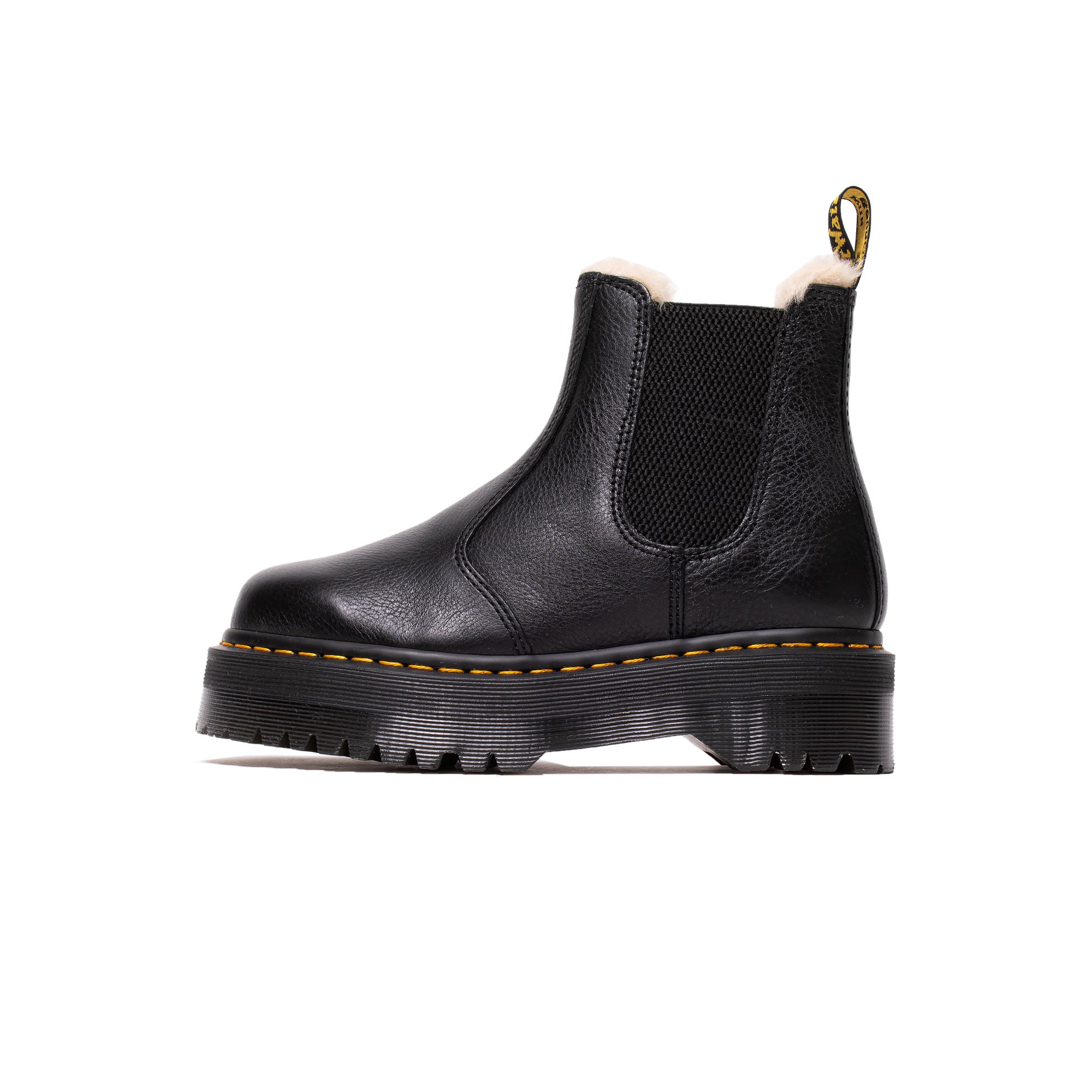 Dr. Martens 2976 Faux Fur Lined Platform Chelsea Boots
