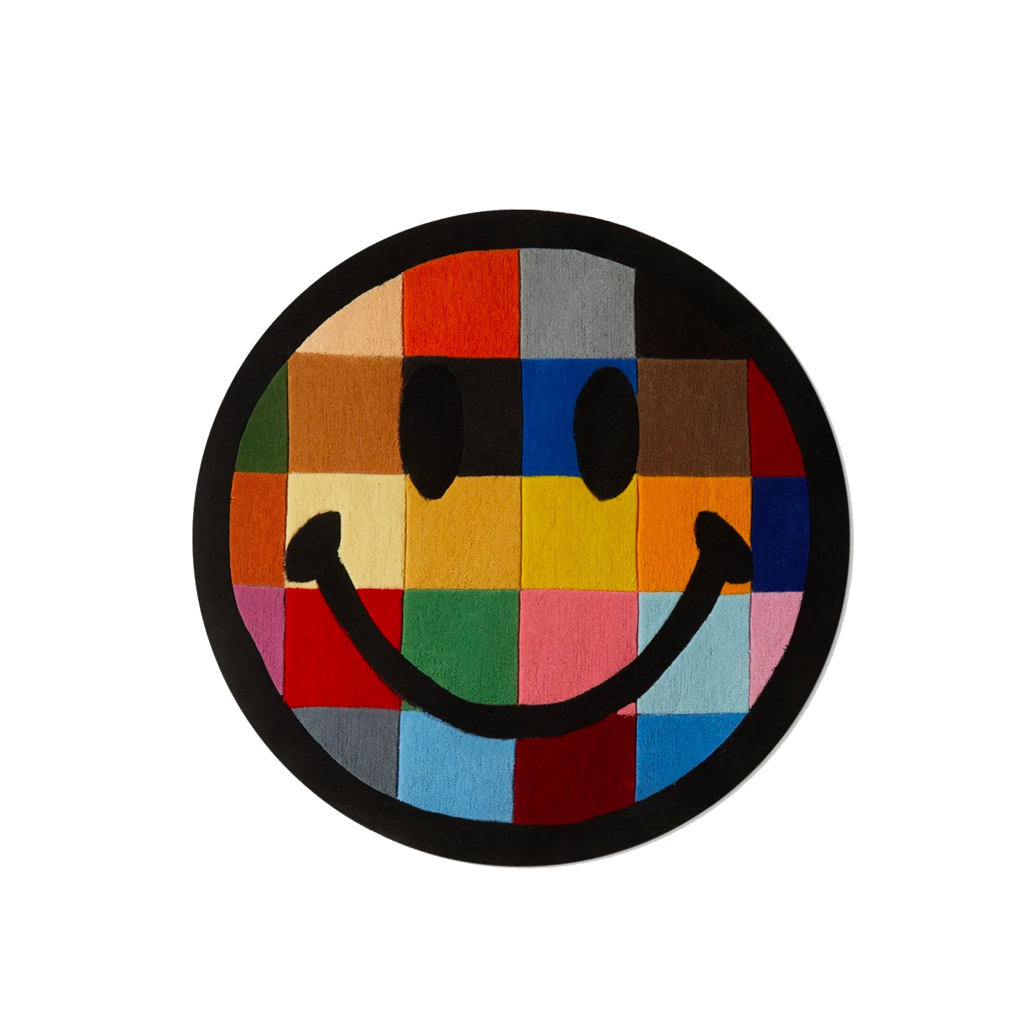 Chinatown Market Smiley 4ft Color Tile Rug 'Multi'